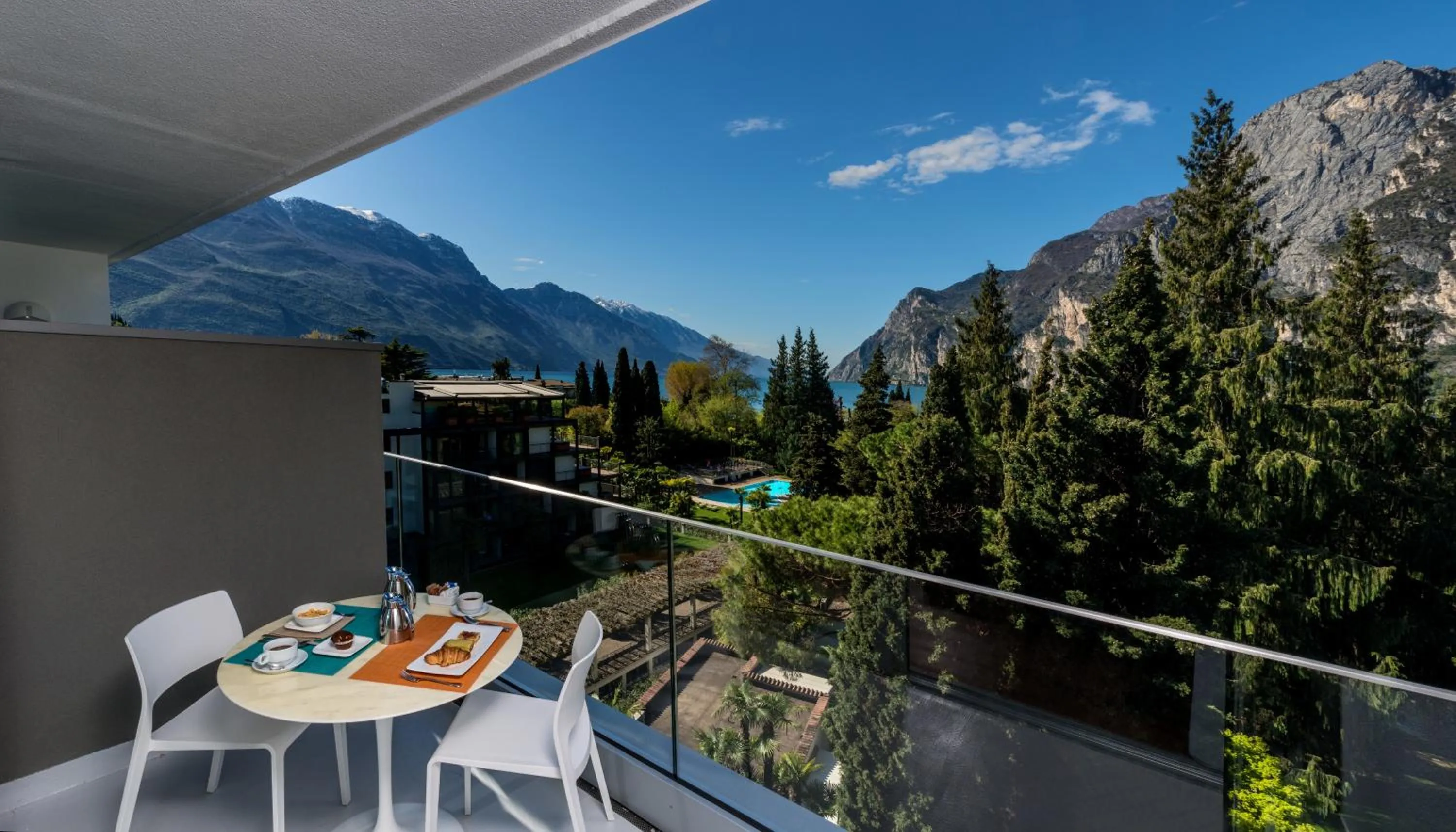 Lake view in Du Lac Et Du Parc Grand Resort