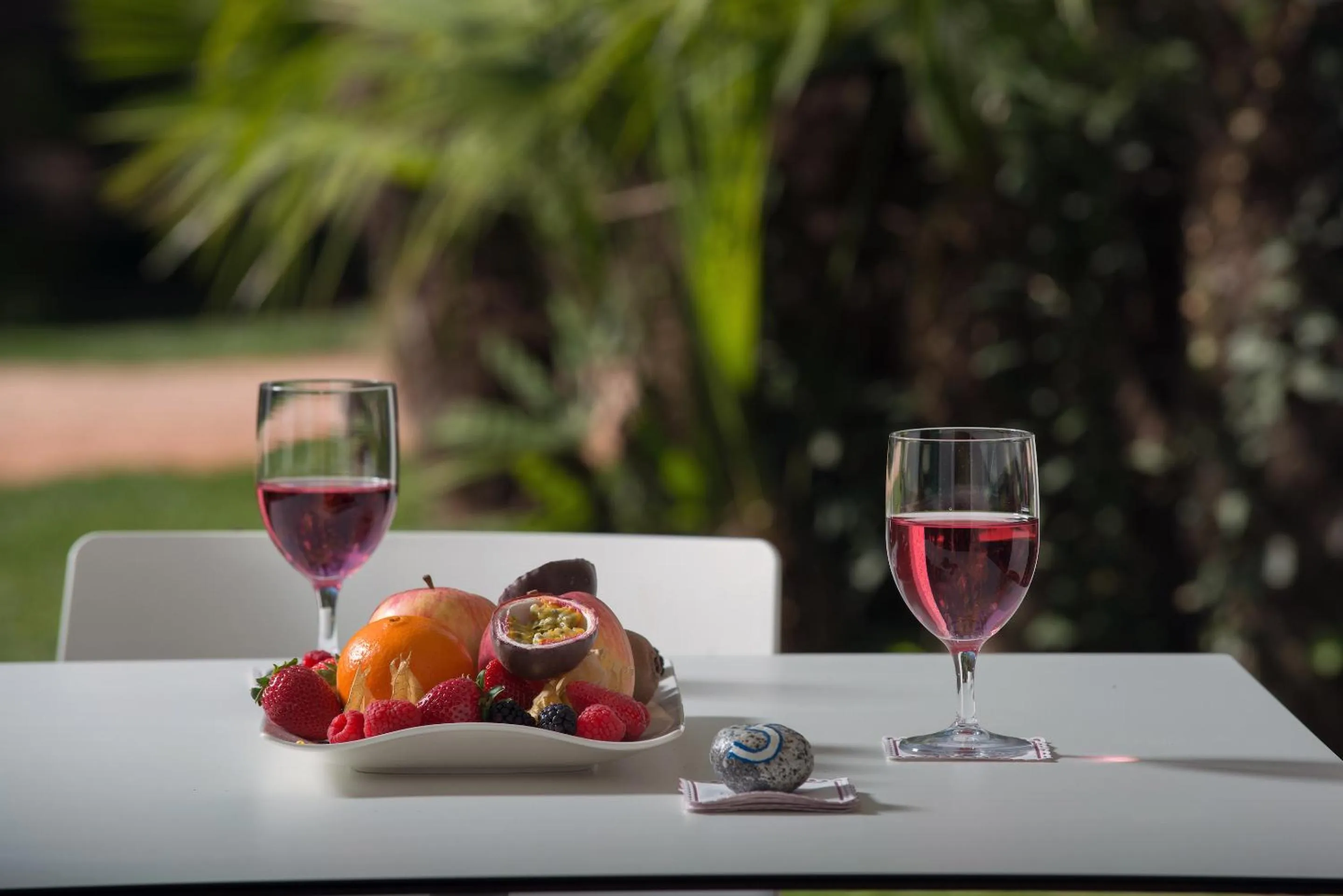 Patio in Du Lac Et Du Parc Grand Resort