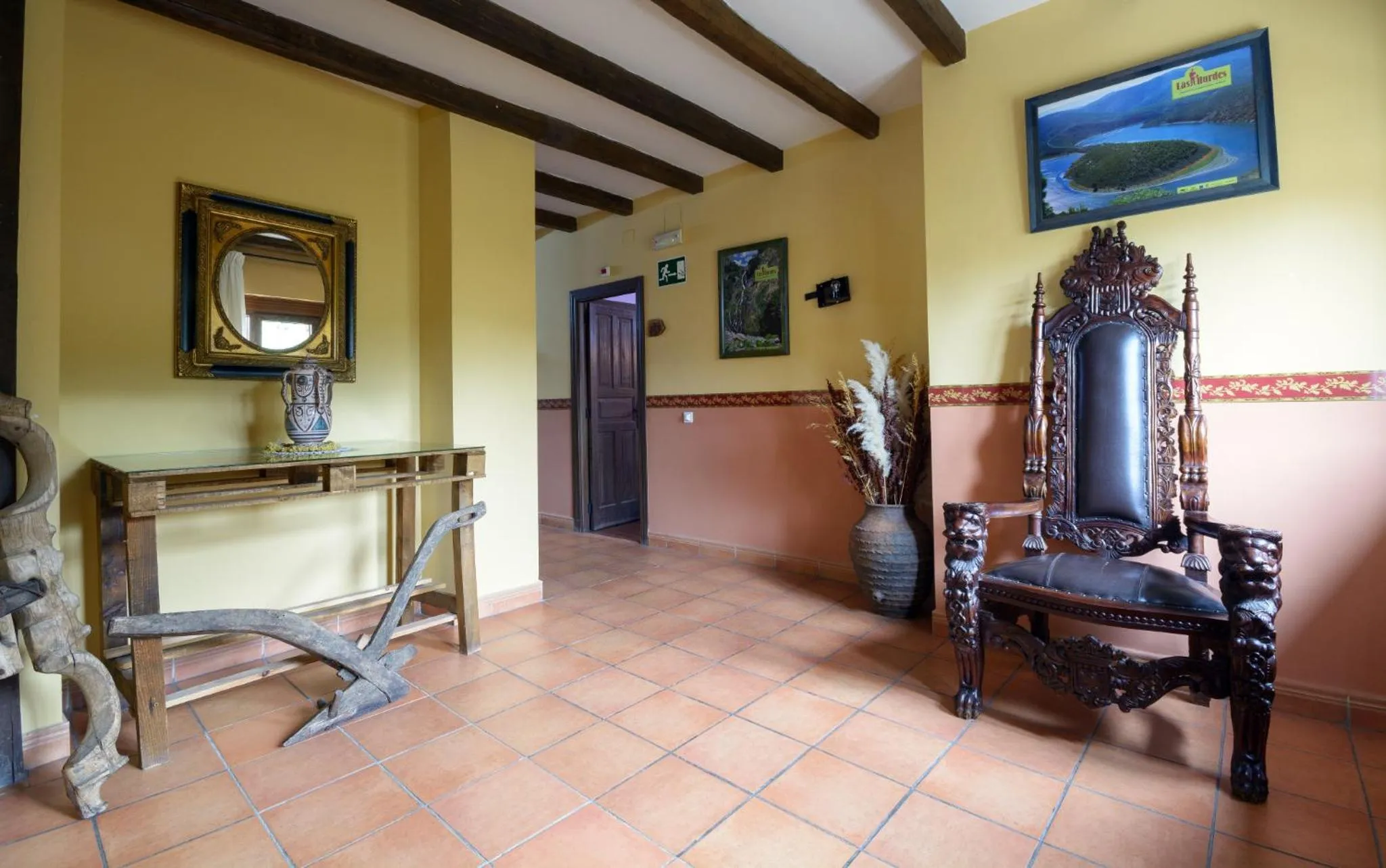 Decorative detail in Hotel Rural Los Angeles en Las Hurdes