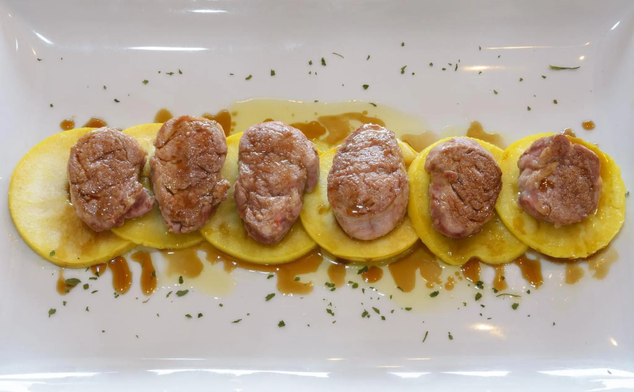 Food close-up in Hotel Rural Los Angeles en Las Hurdes