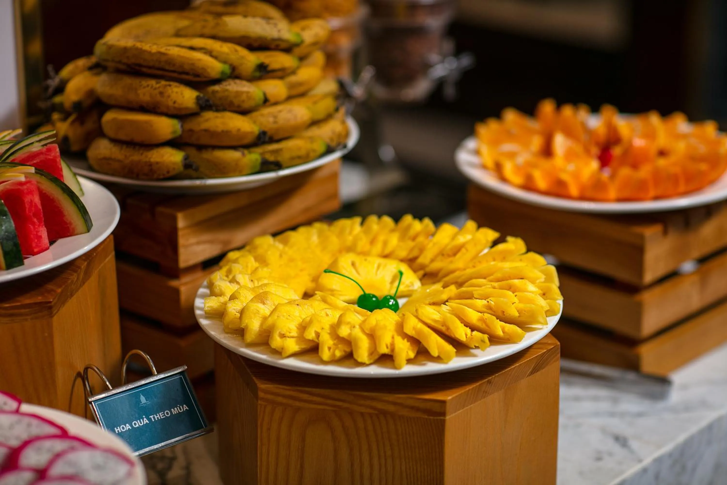 Food and drinks in Bamboo Sapa Hotel