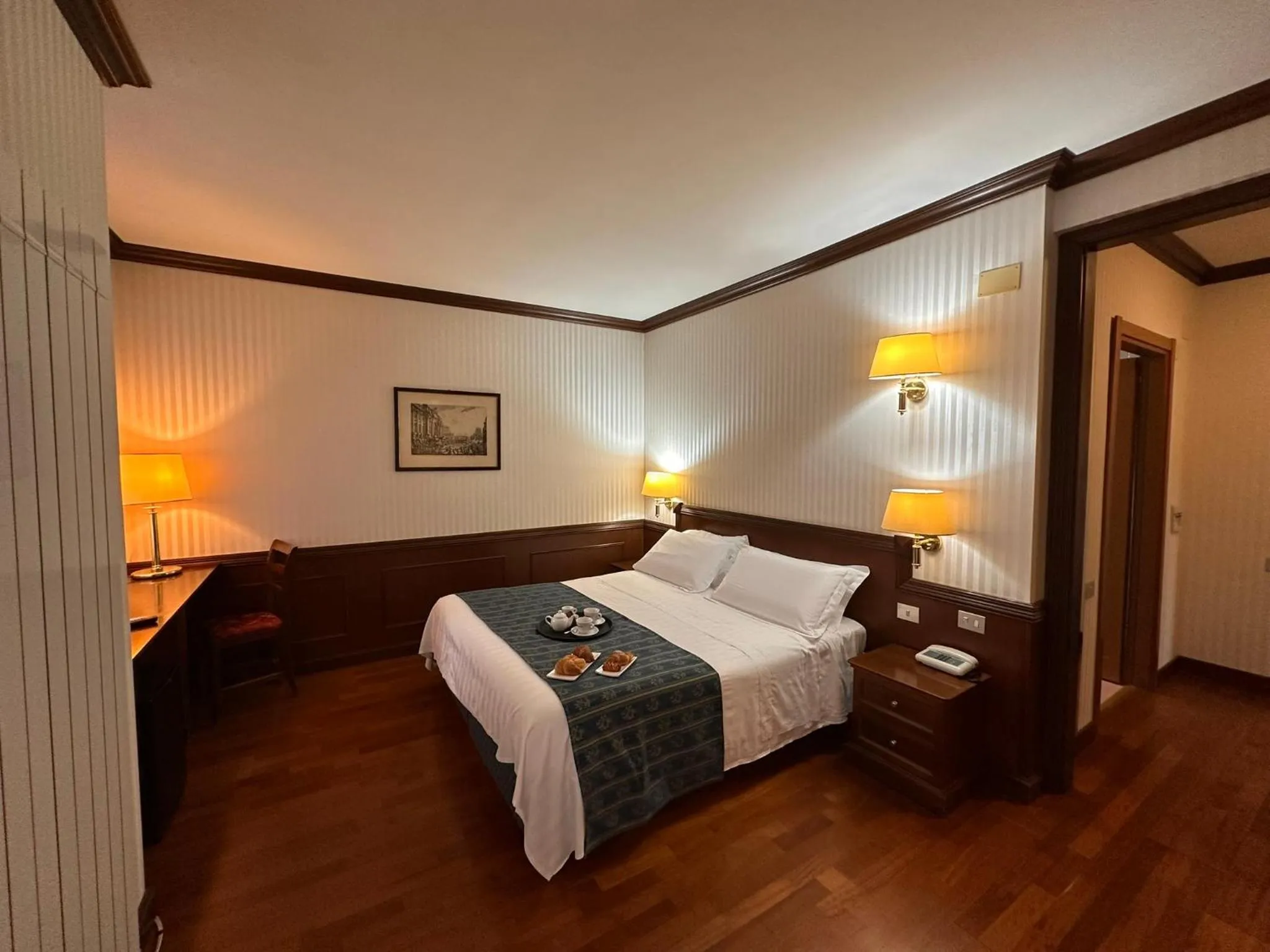 Photo of the whole room, Bed in Hotel Corona & Spa