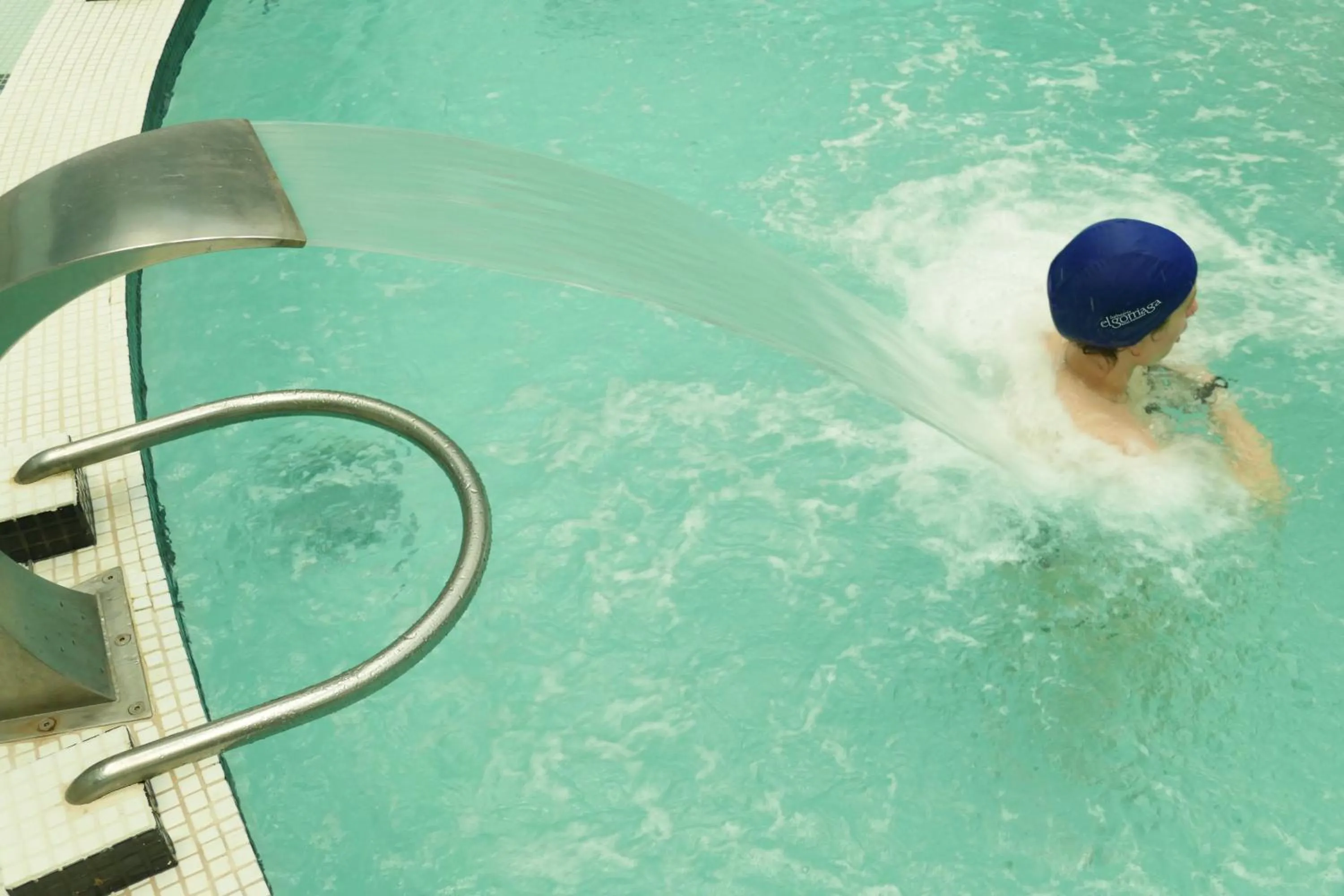 Hot Spring Bath in Balneario Elgorriaga