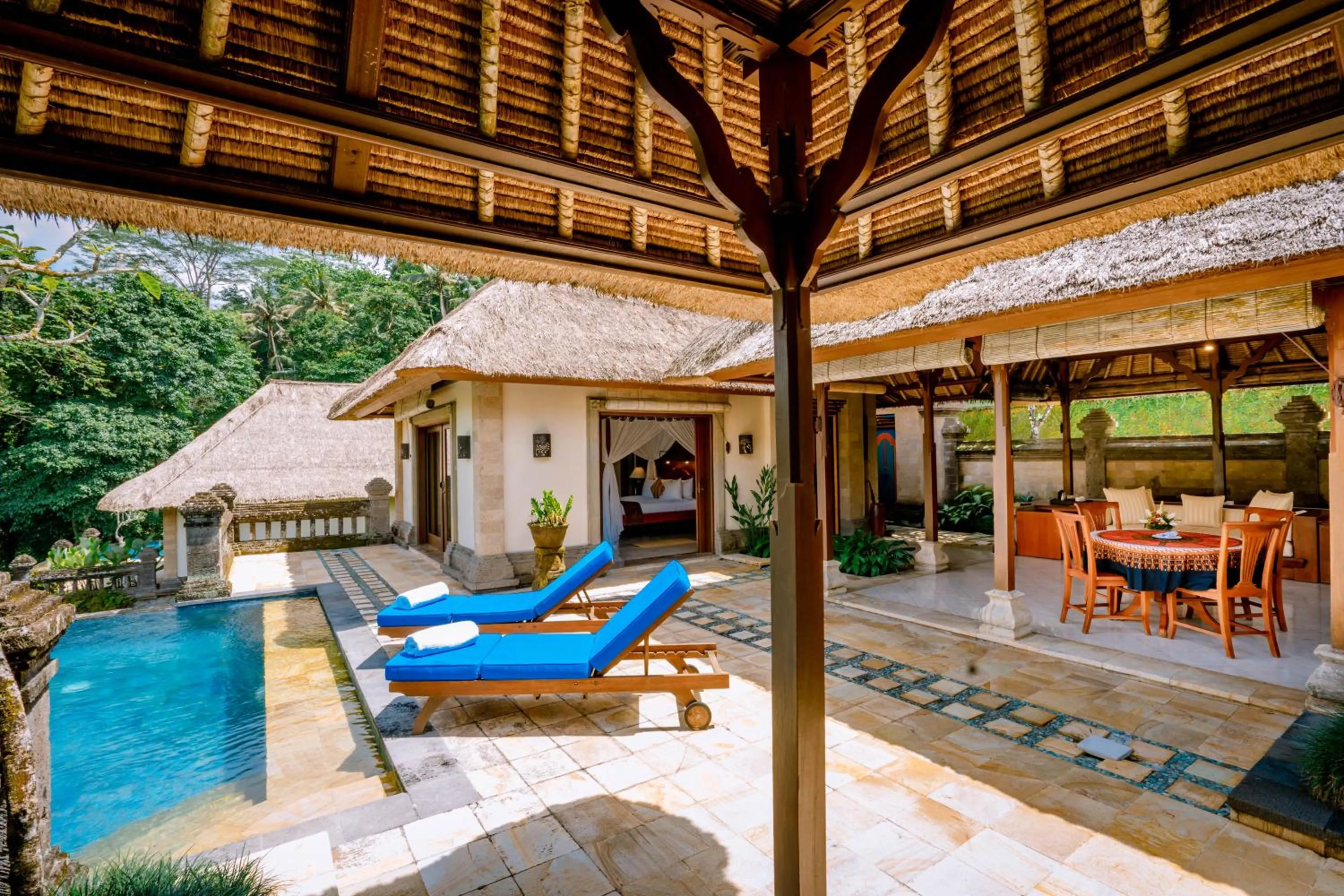 Living room in Puri Wulandari A Boutique Resort & Spa