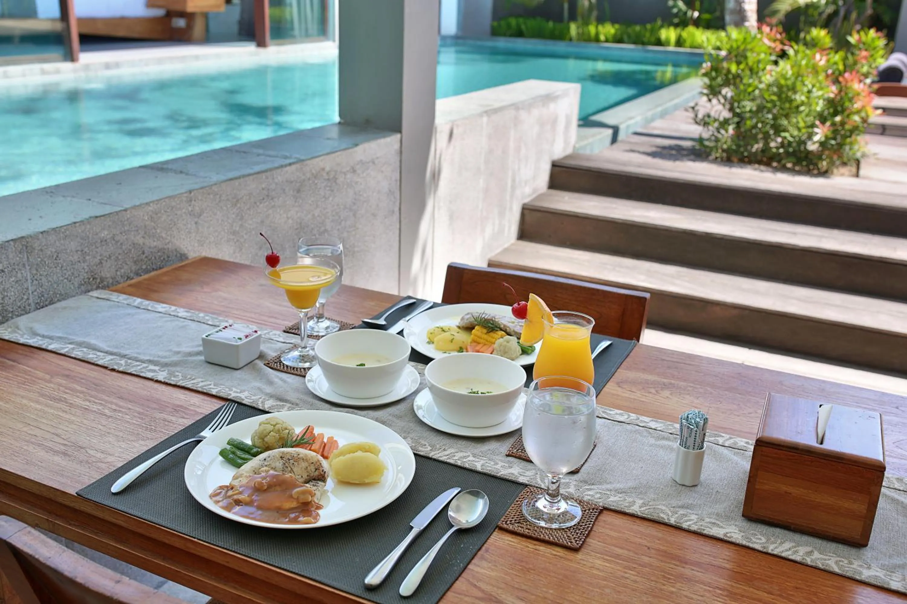 Food in Ziva a Boutique Villa