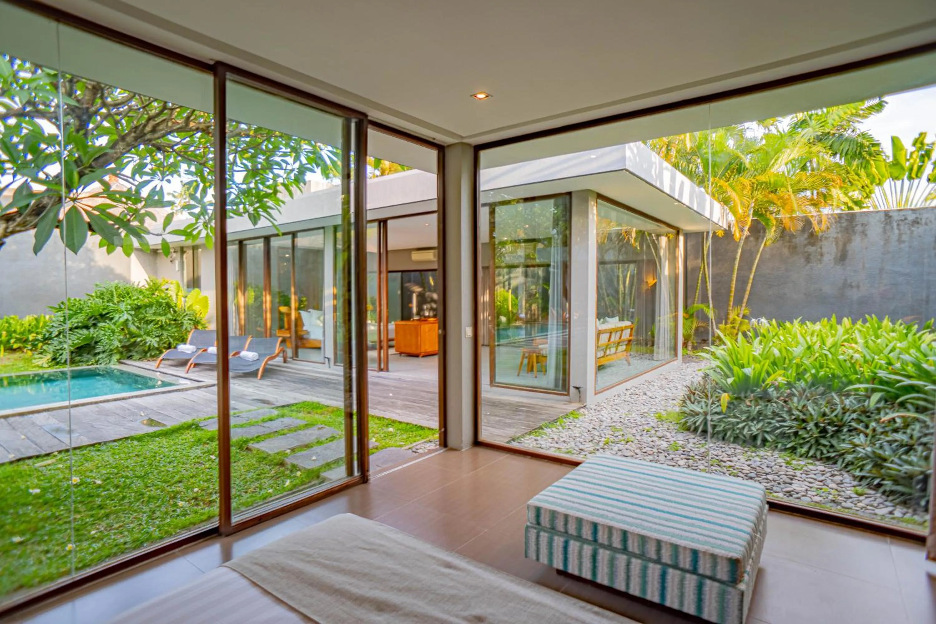 Garden view in Ziva a Boutique Villa