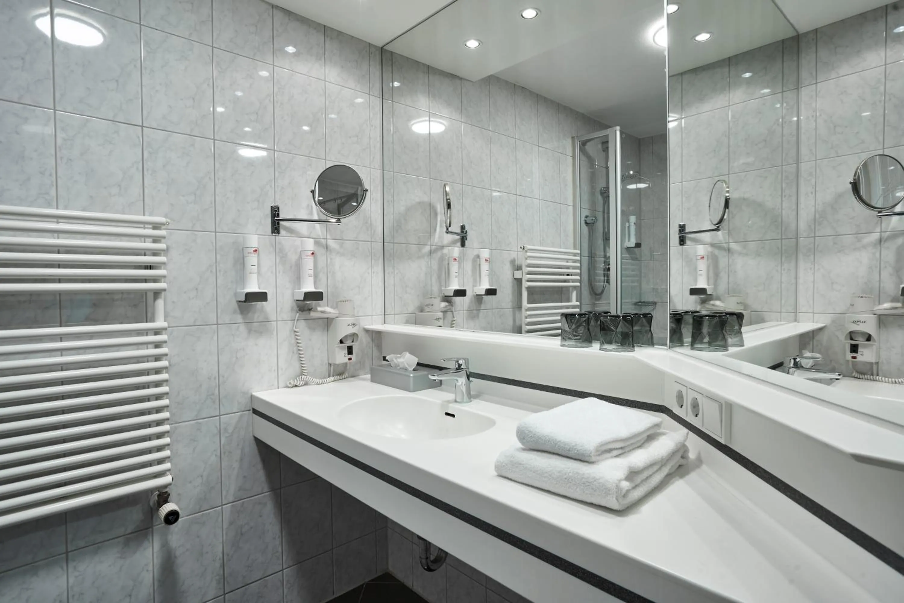 Bathroom in Gasthof Schwarz