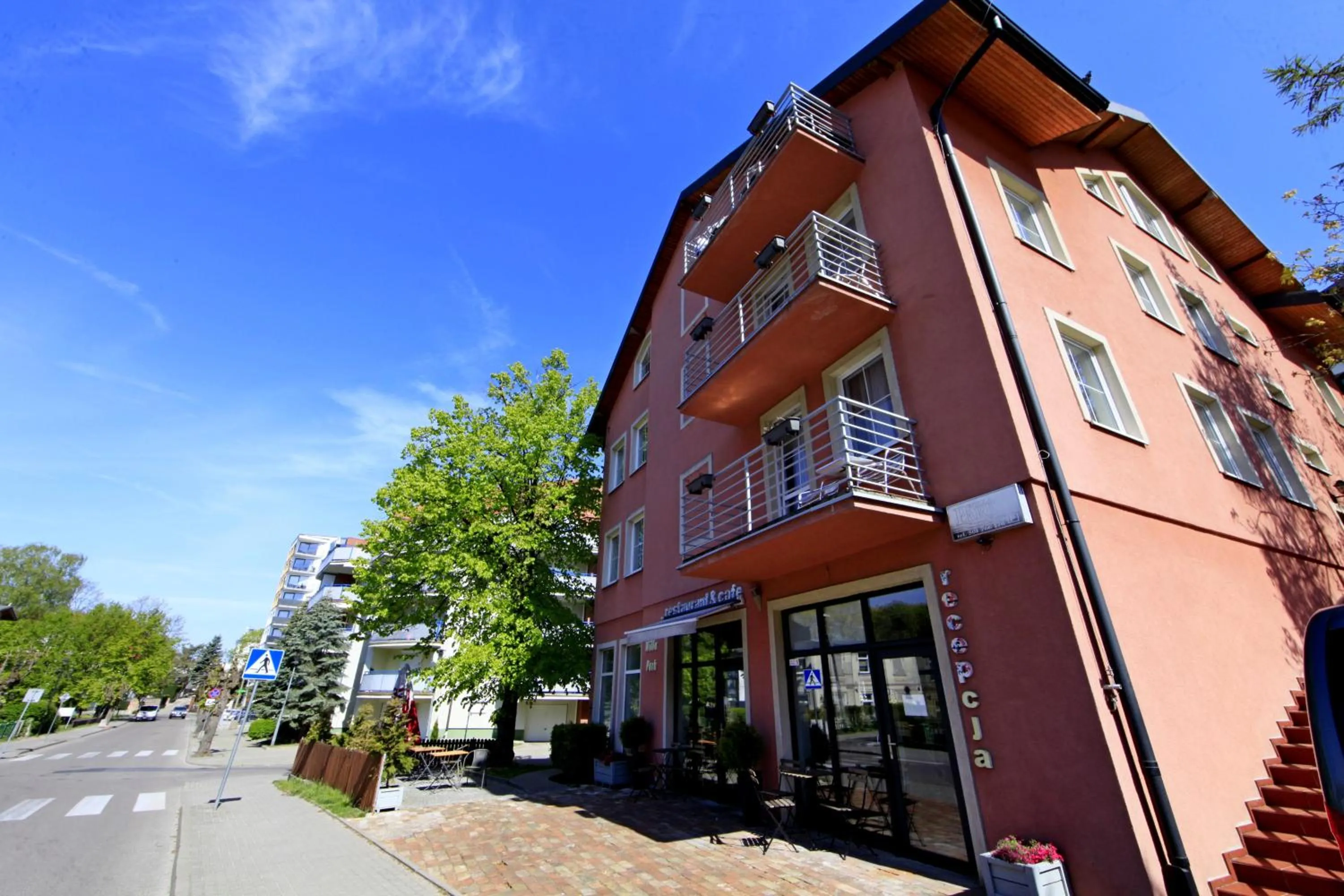 Facade/entrance in Willa Park Międzyzdroje