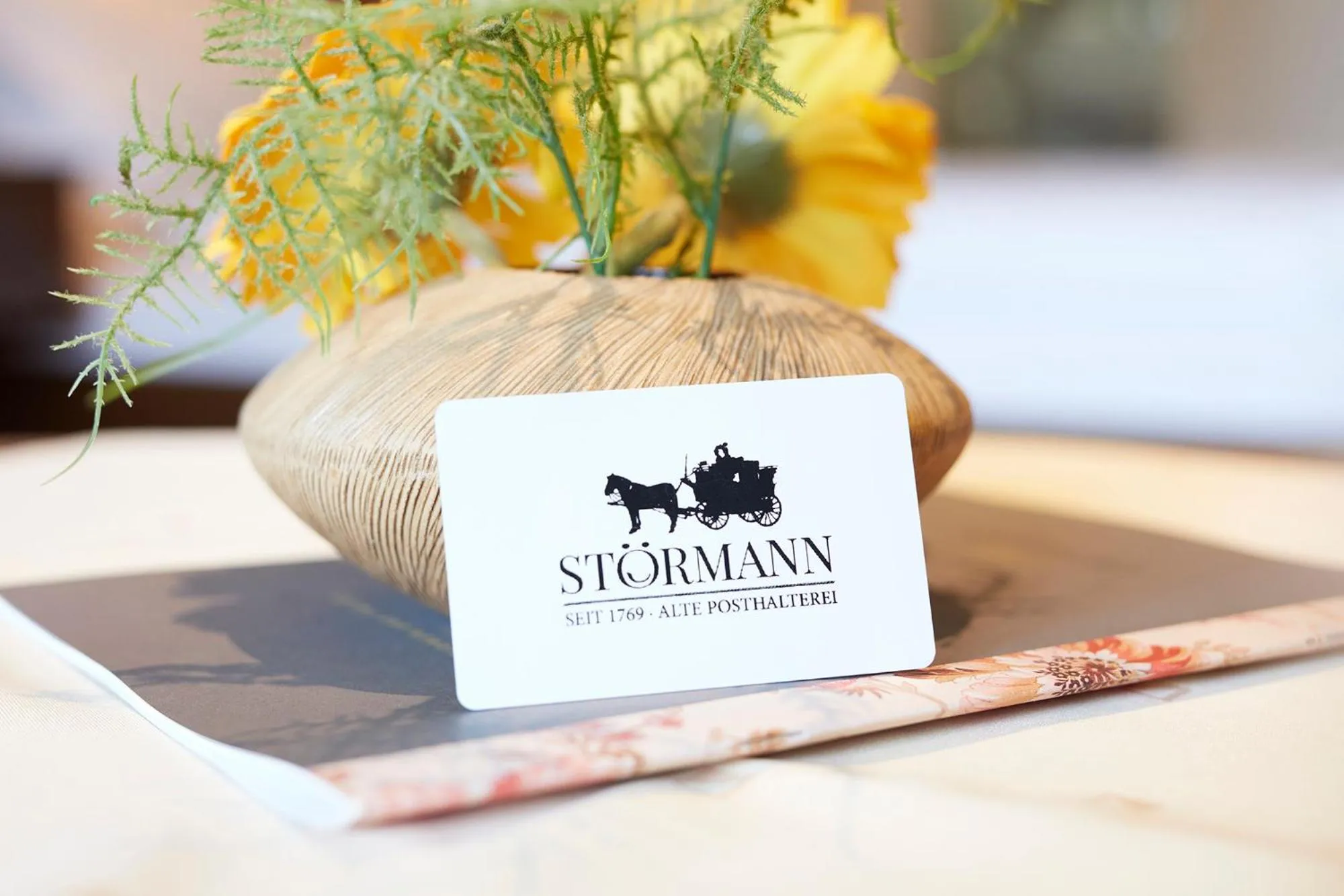 Property logo or sign in Romantik Hotel Störmann