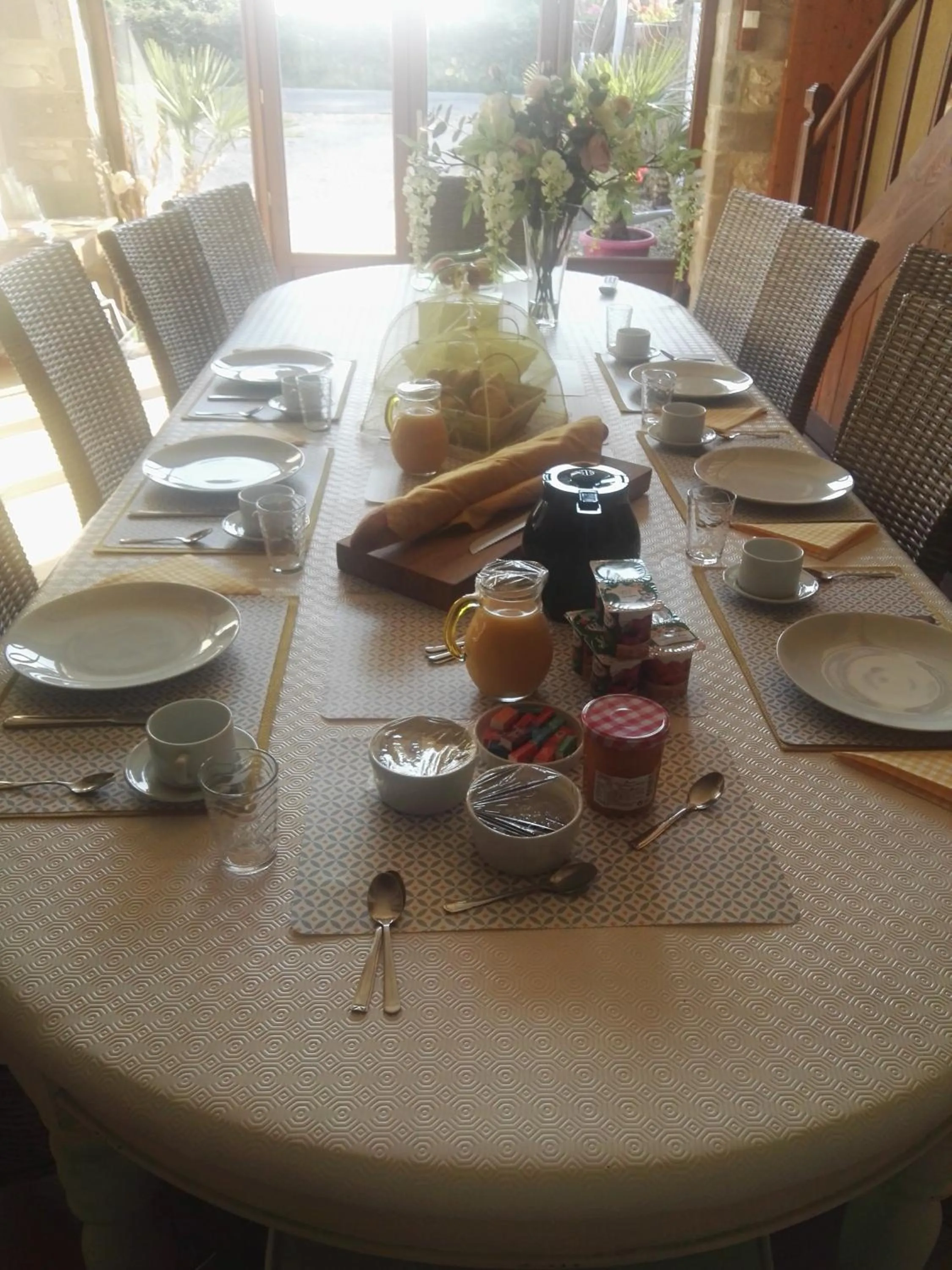 Breakfast in Le Chene Vert