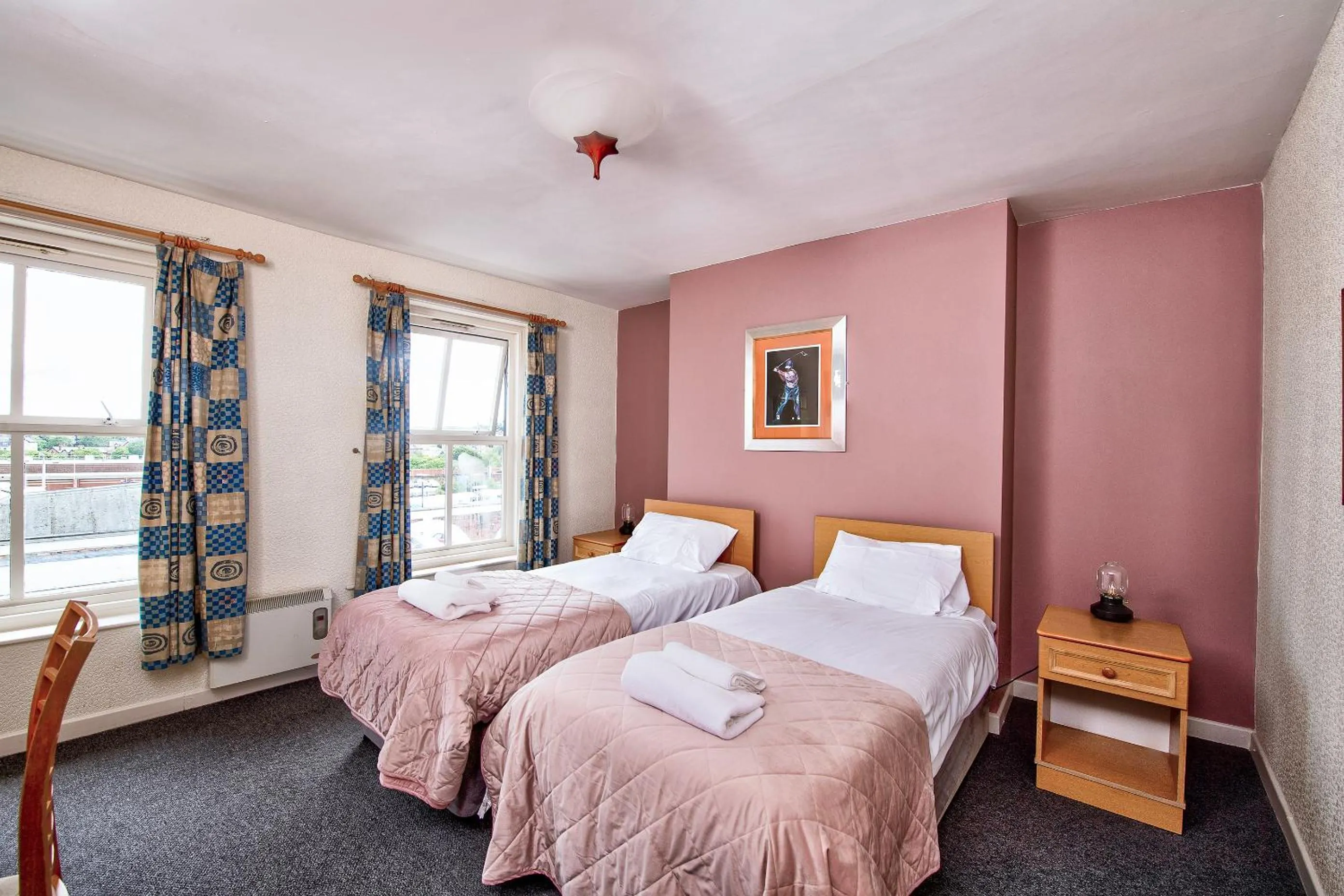 Bedroom in The Victoria Hotel