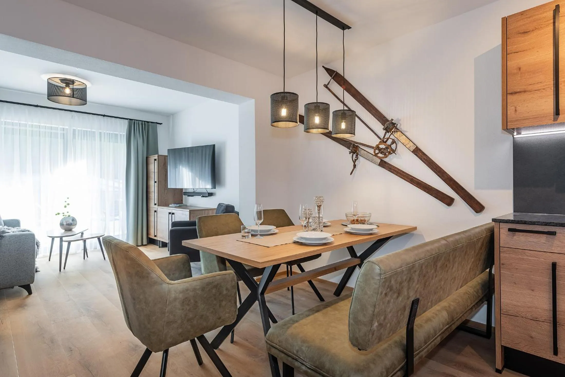 Living room in AlpenParks Hotel & Apartment Taxacher