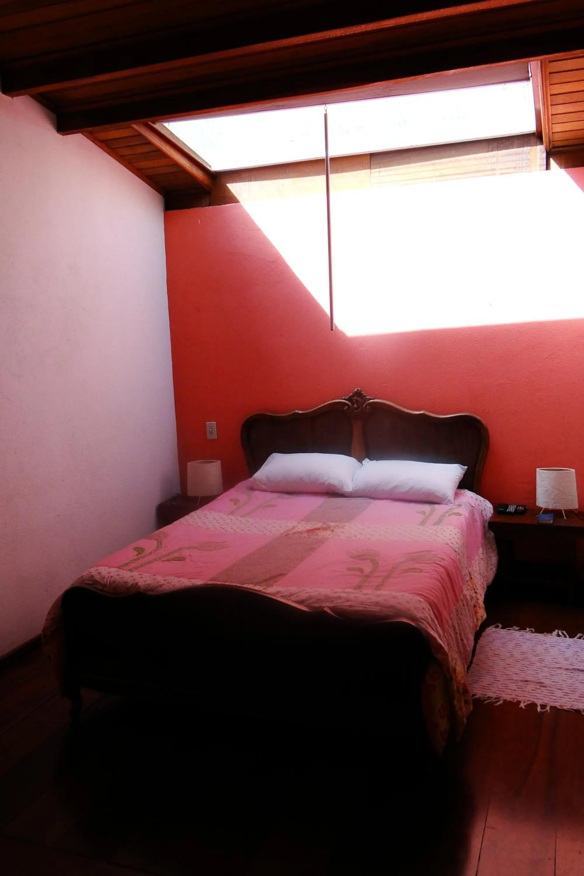 Bed in Pousada Trem das Cores