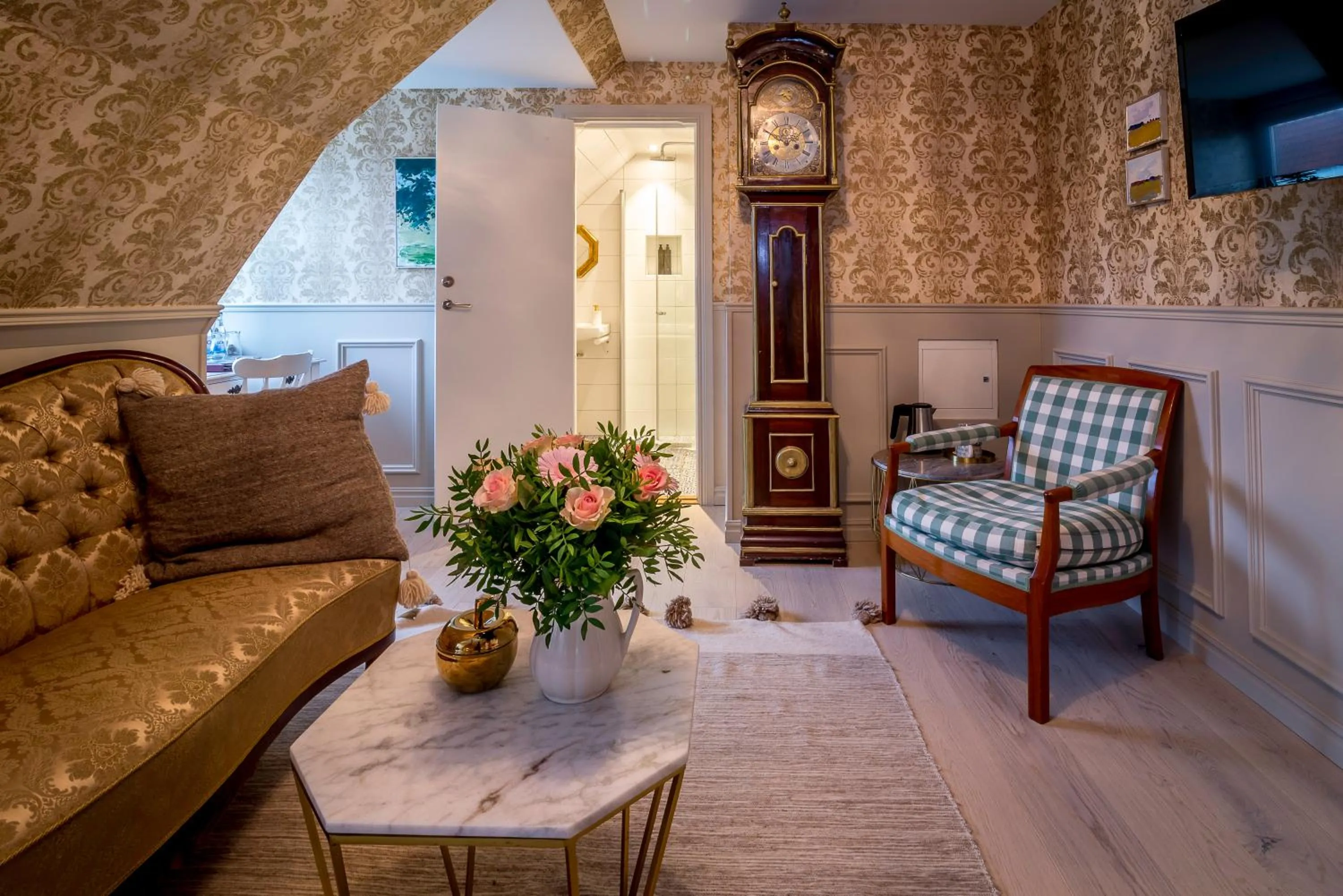 Living room in Brösarps Gästgifveri & SPA