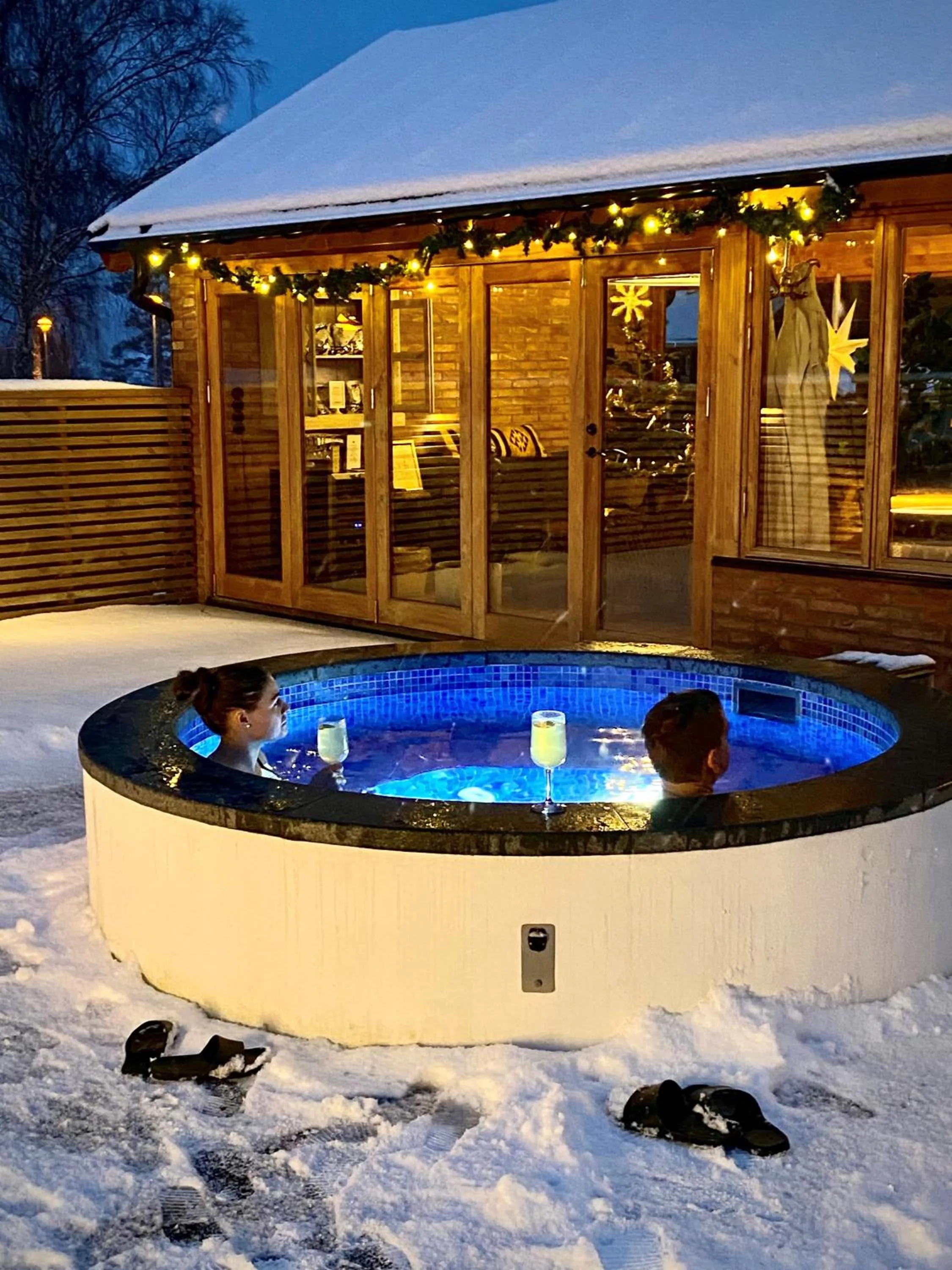 Hot Spring Bath in Brösarps Gästgifveri & SPA