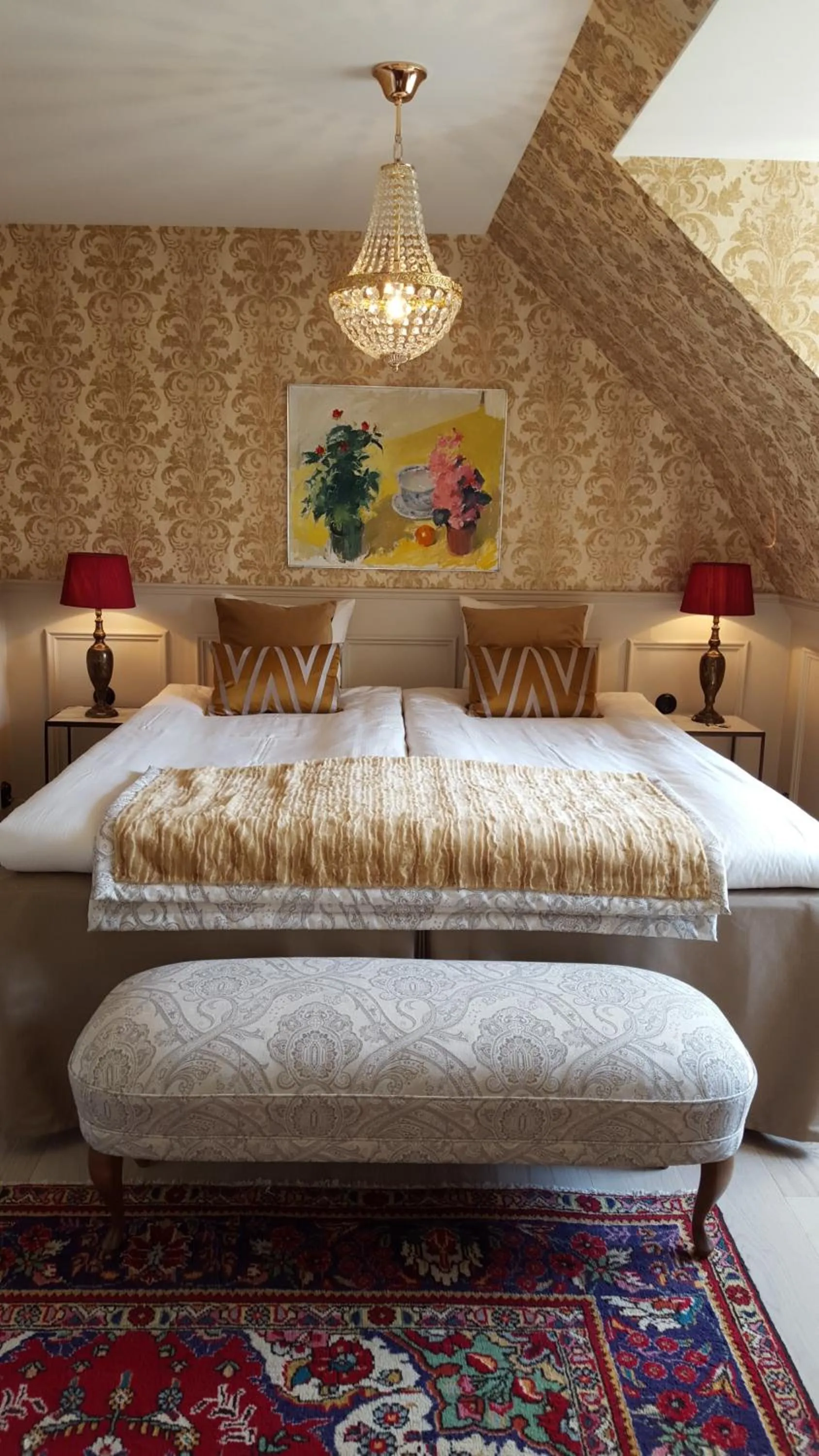 Bedroom, Bed in Brösarps Gästgifveri & SPA