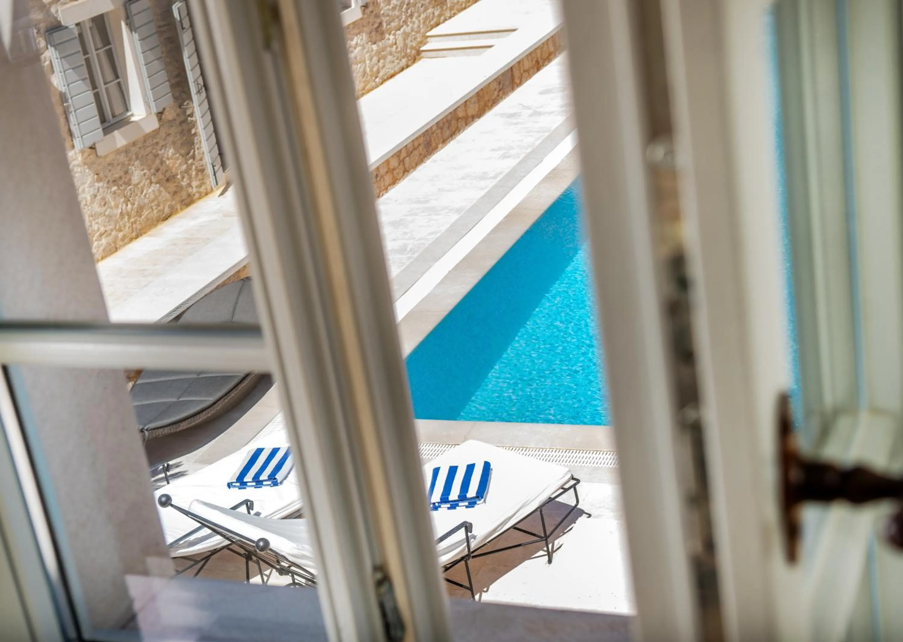 Pool view in Heritage Hotel Martinis Marchi