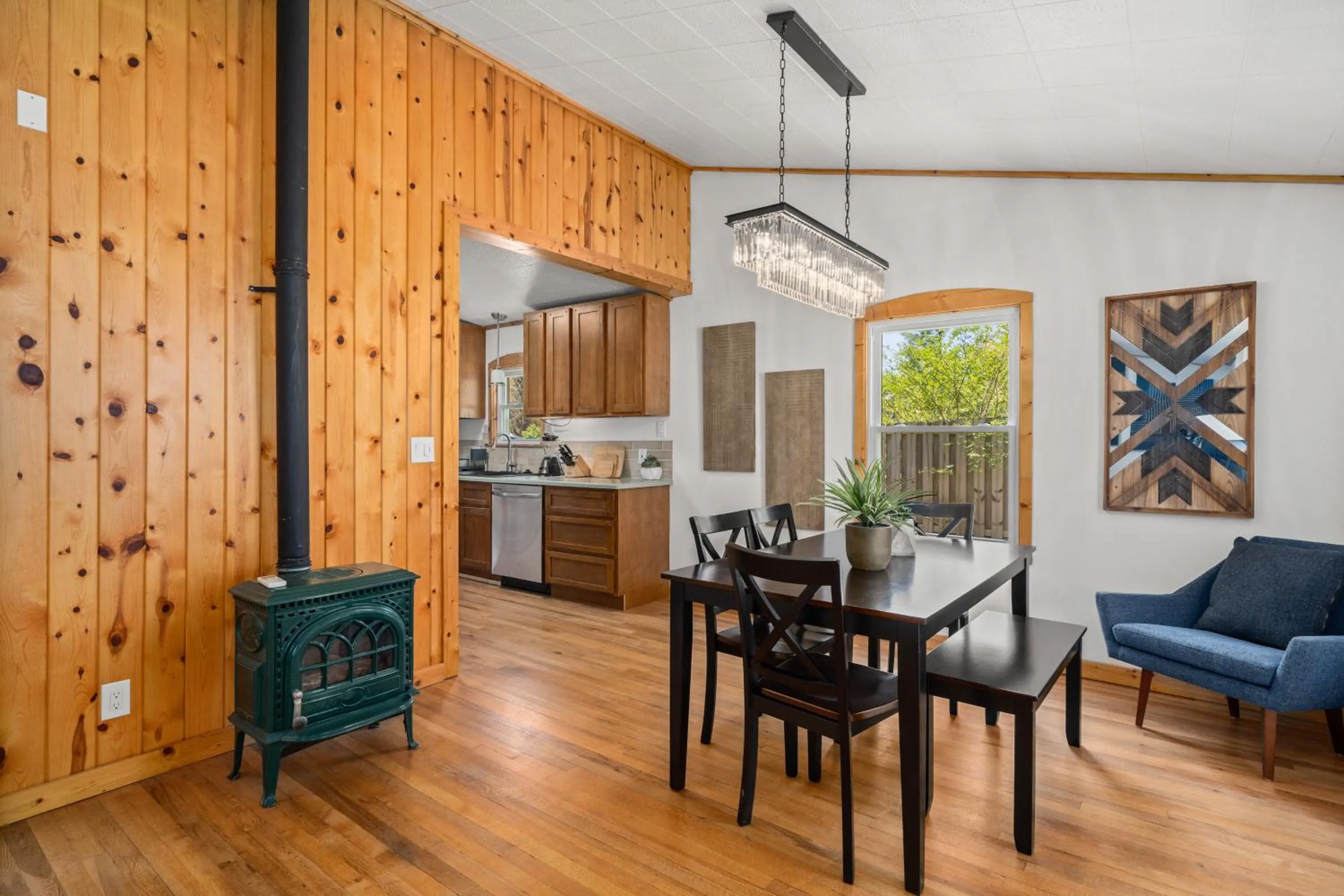 Seating area in CedarWood Inn