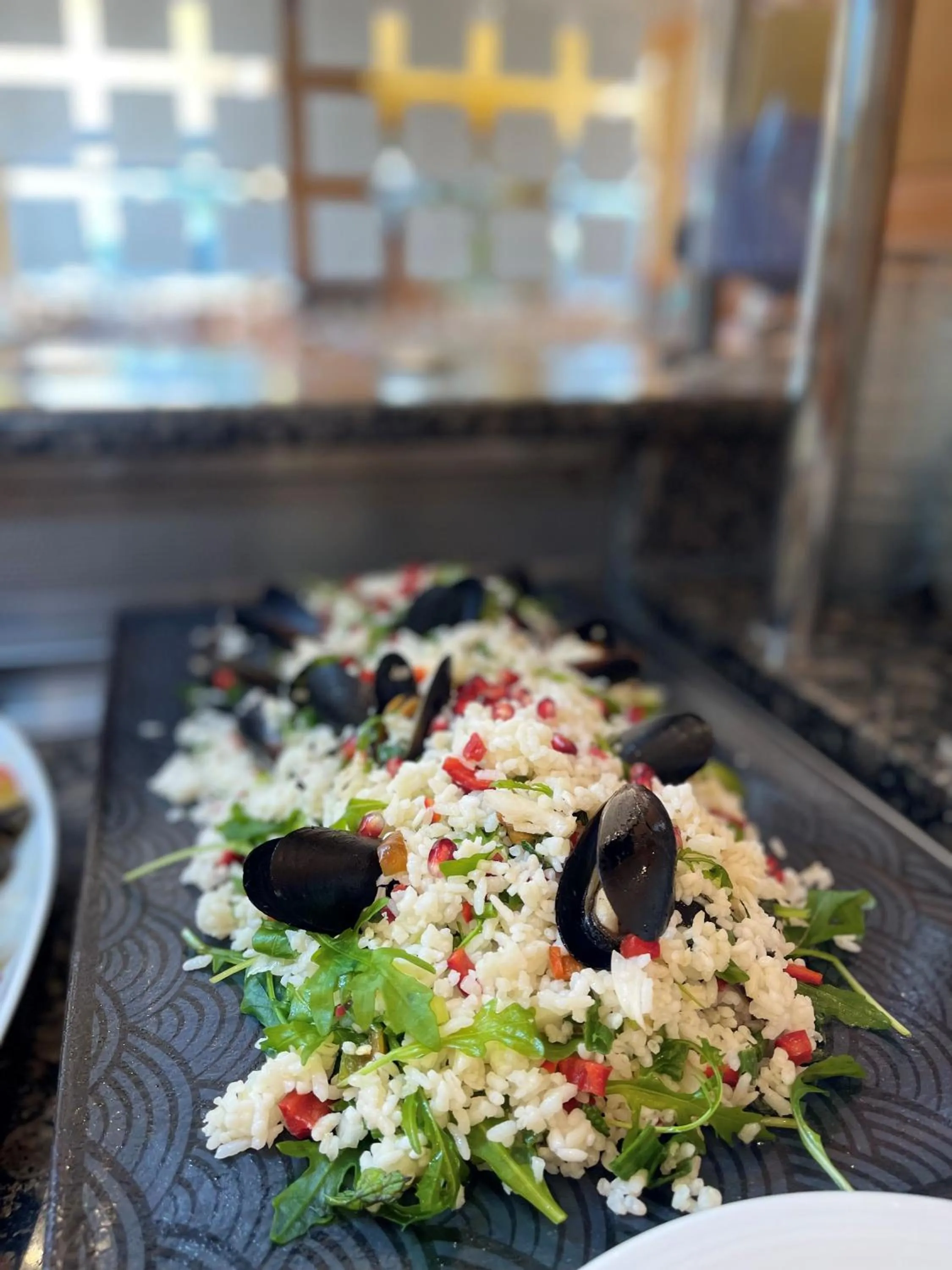 Restaurant/places to eat in Ibiscus Hotel