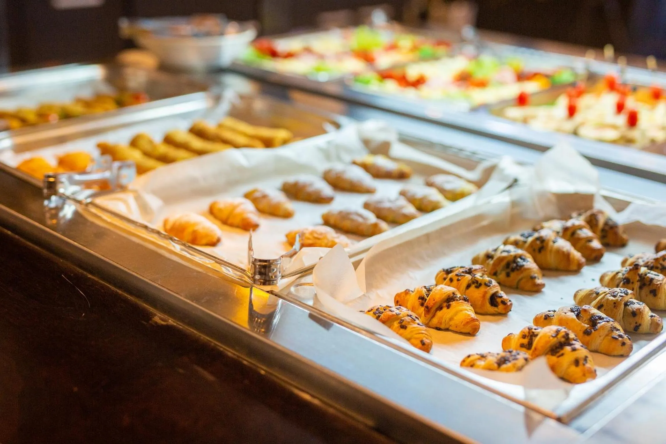 Buffet breakfast in Hotel Bor