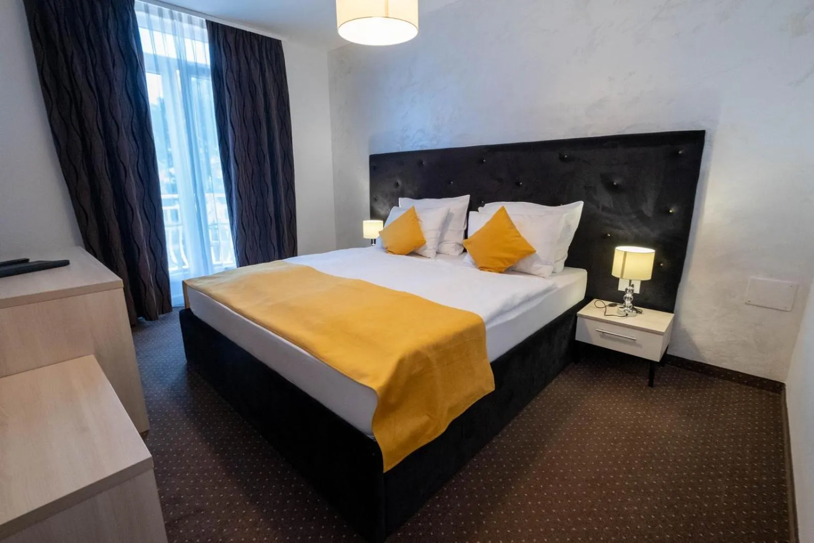 Bedroom, Bed in Hotel Bor