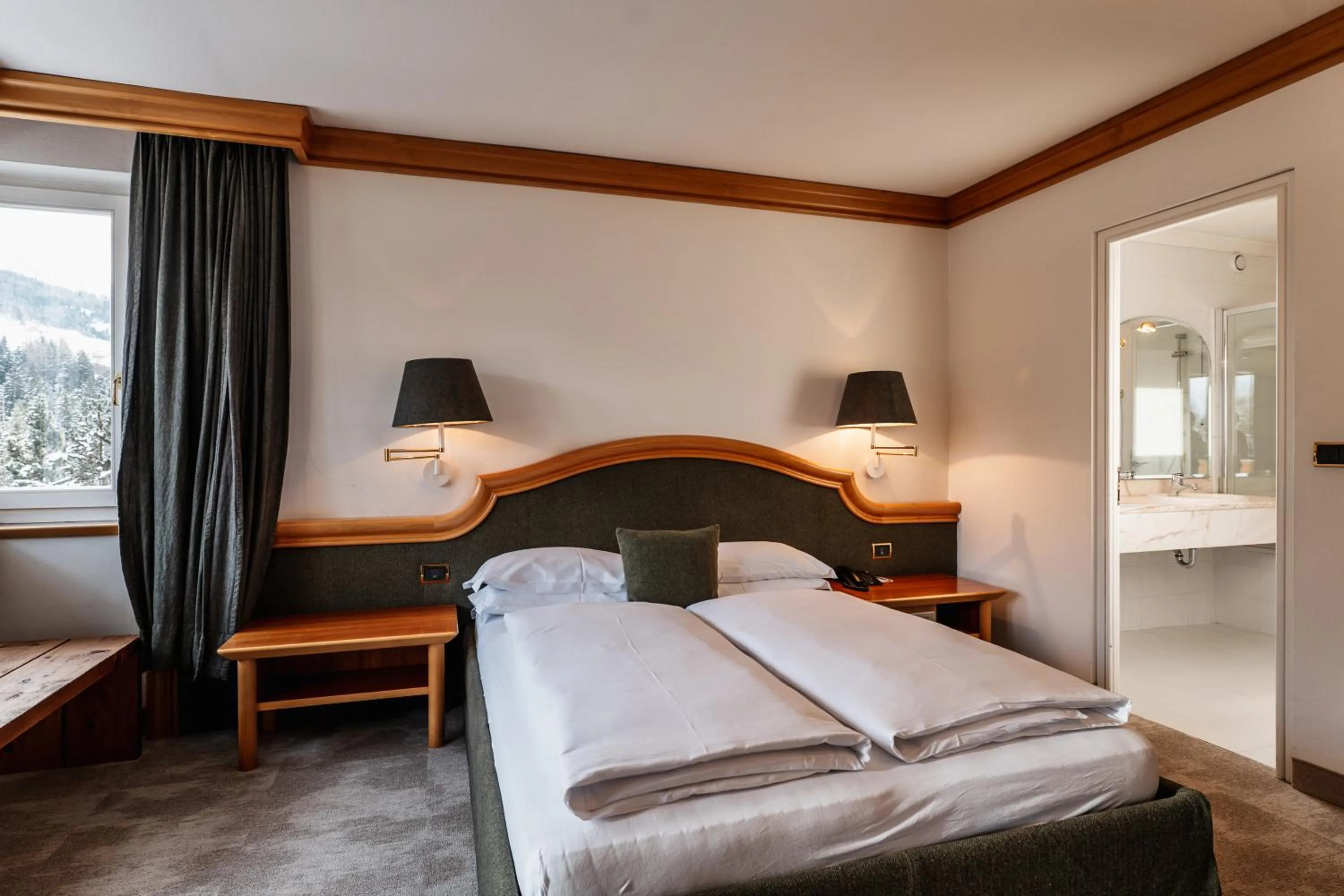 Bed in Sporthotel Teresa