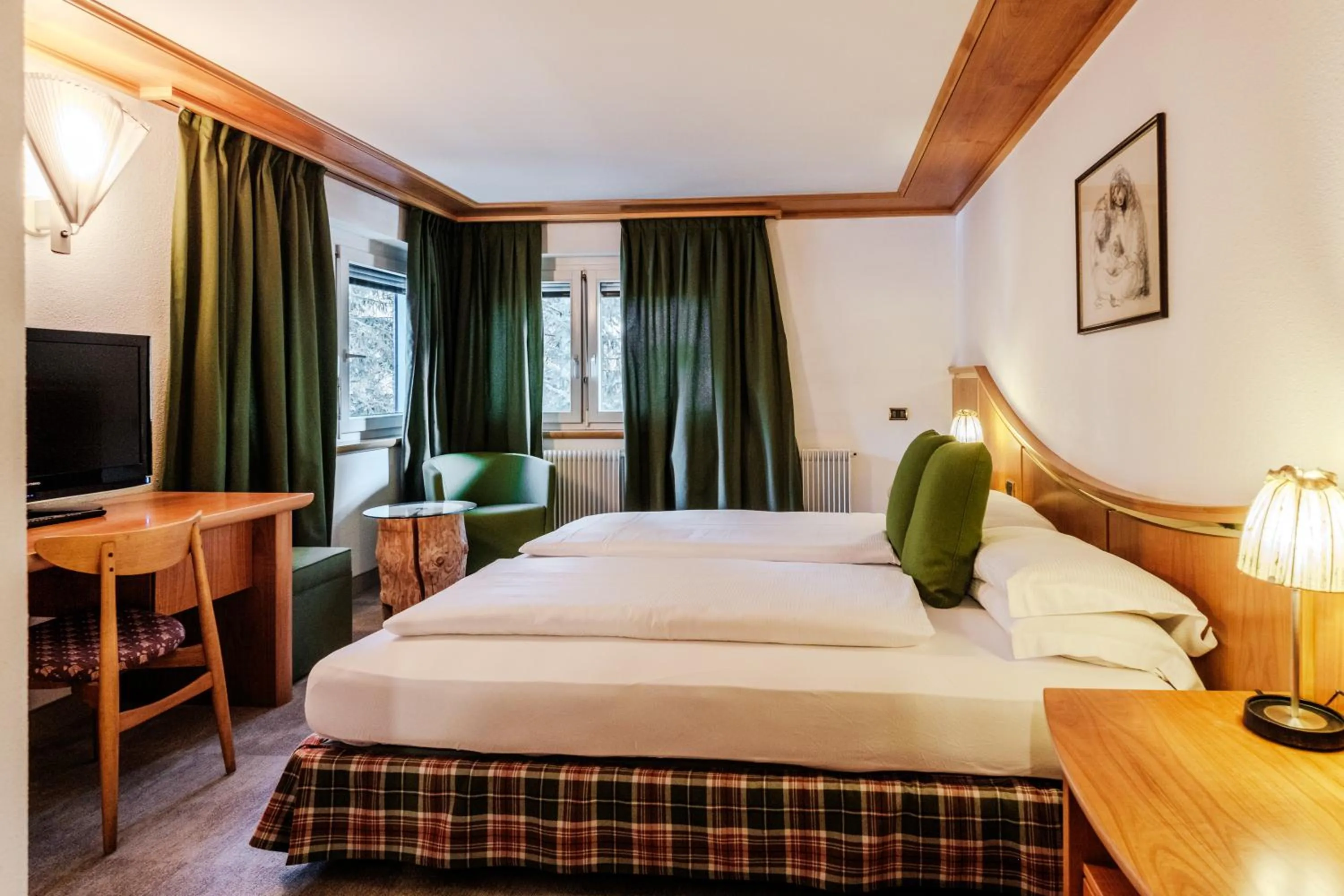 Bed in Sporthotel Teresa