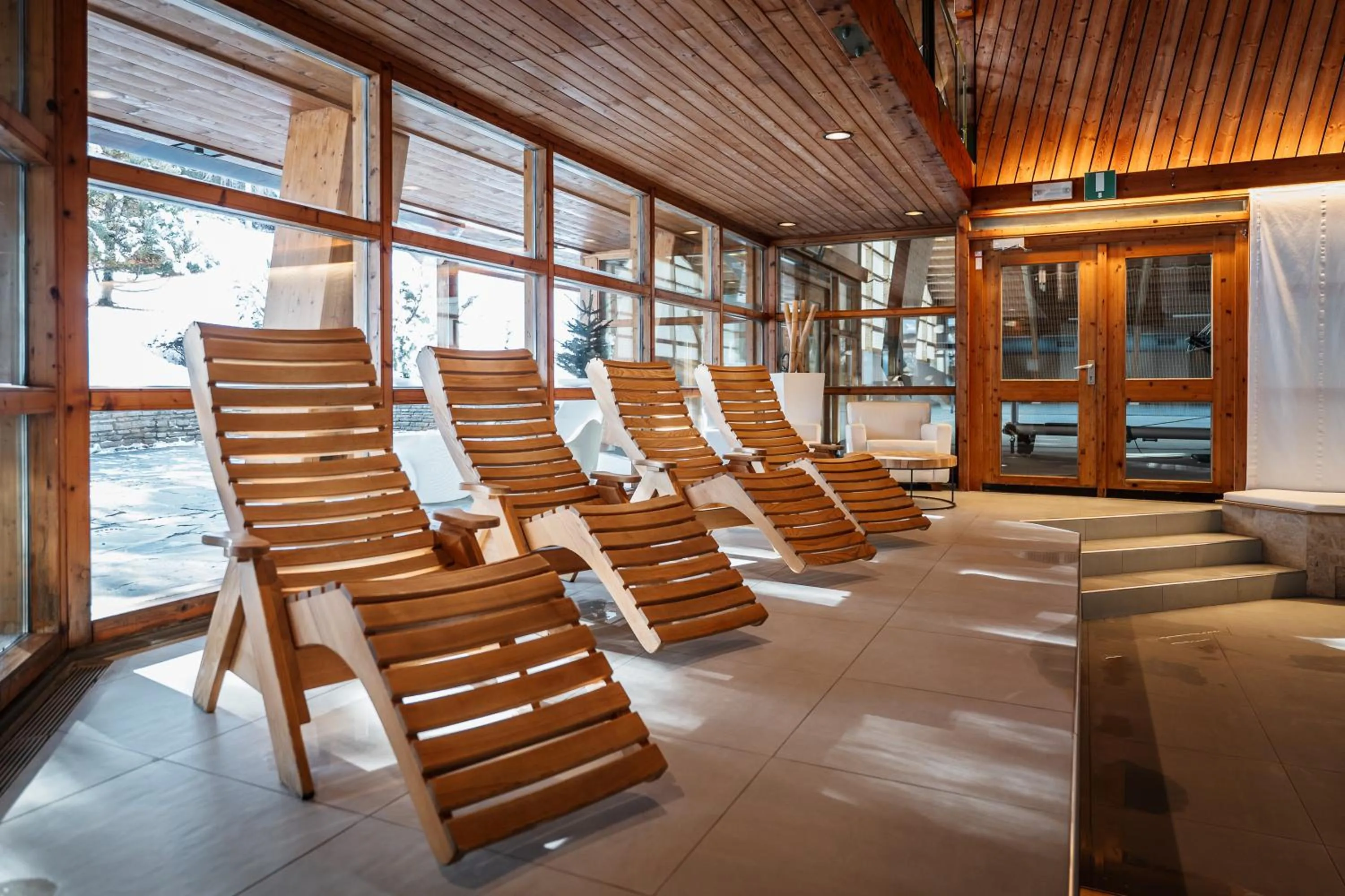 Swimming pool in Sporthotel Teresa