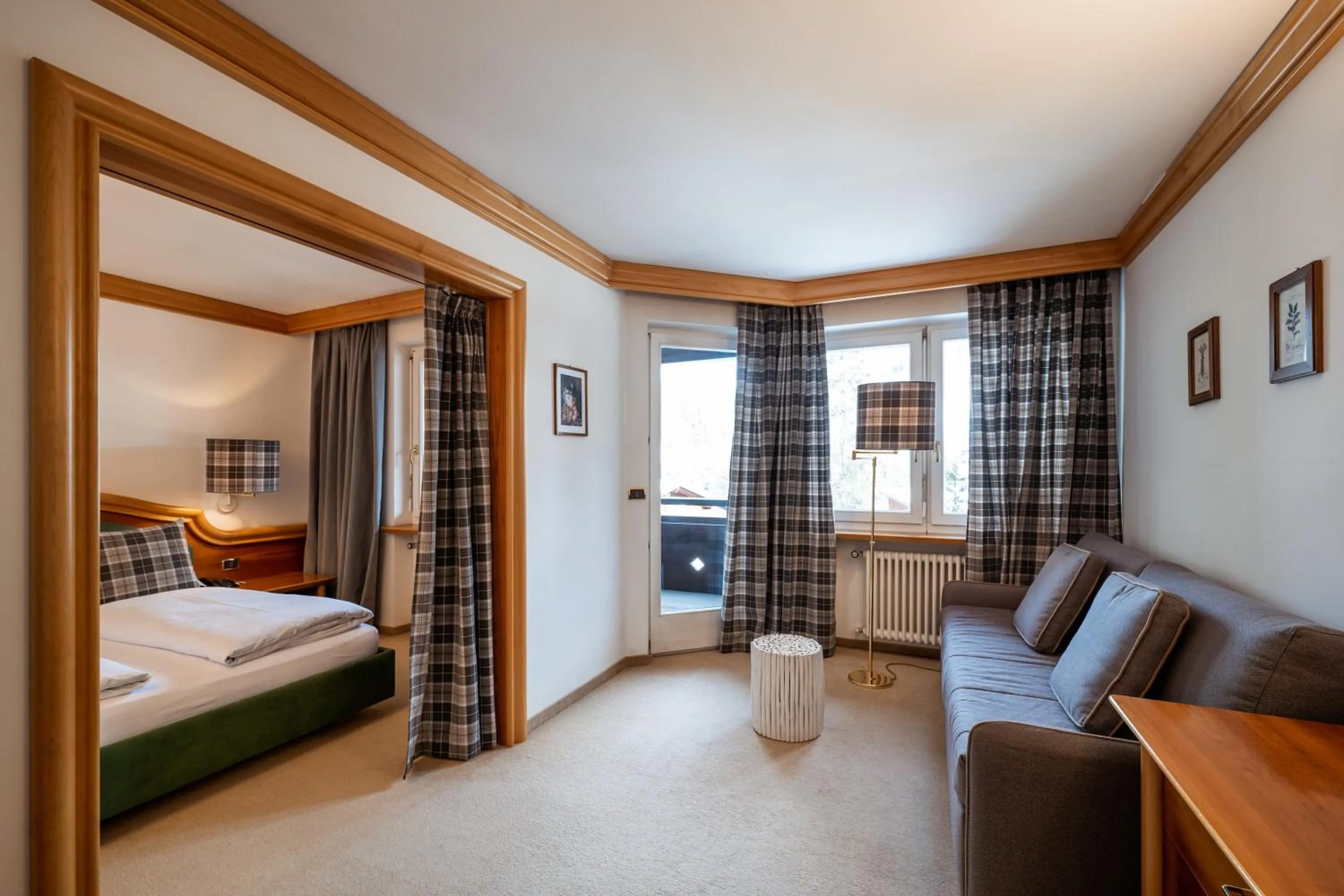 Bed in Sporthotel Teresa