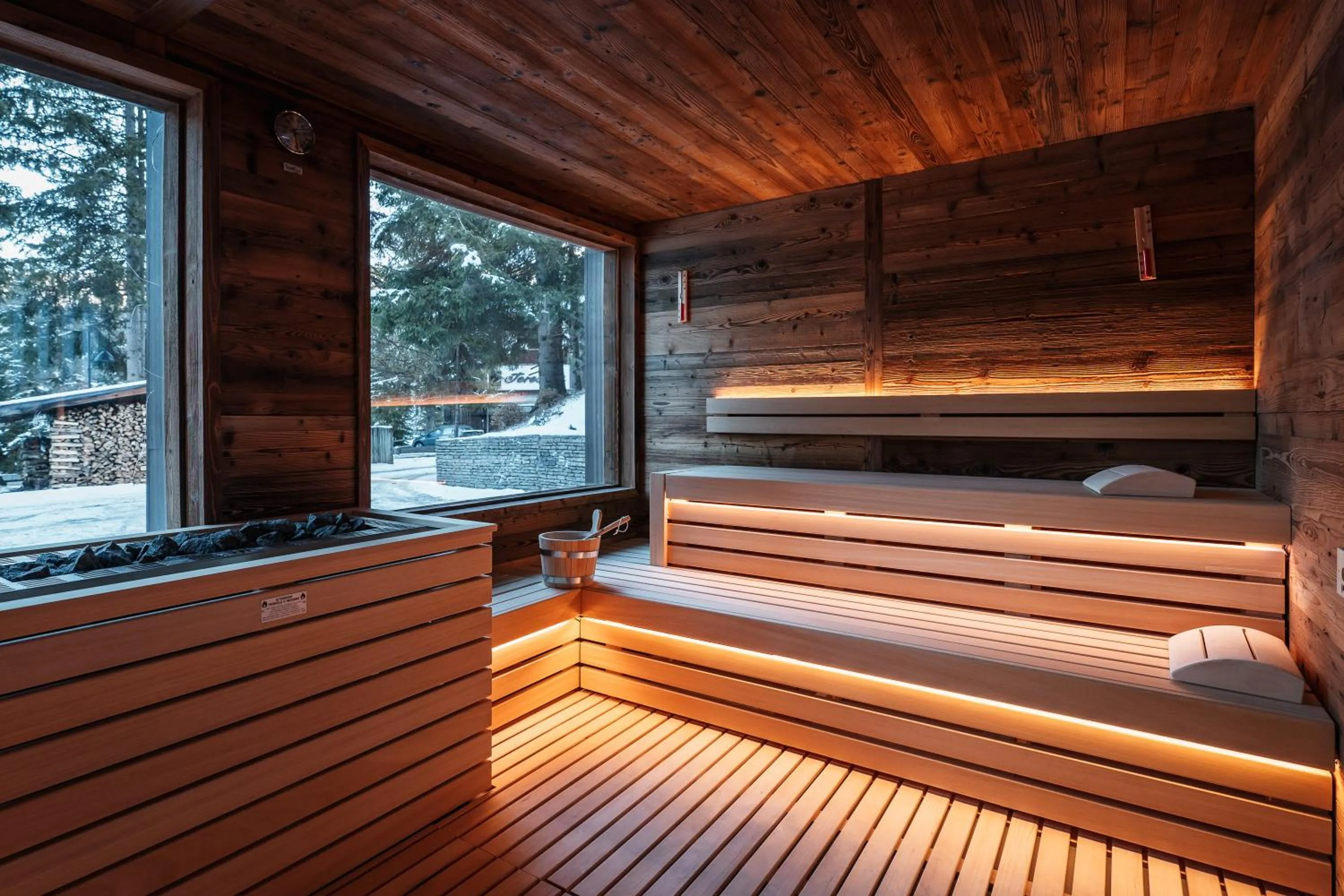 Sauna in Sporthotel Teresa