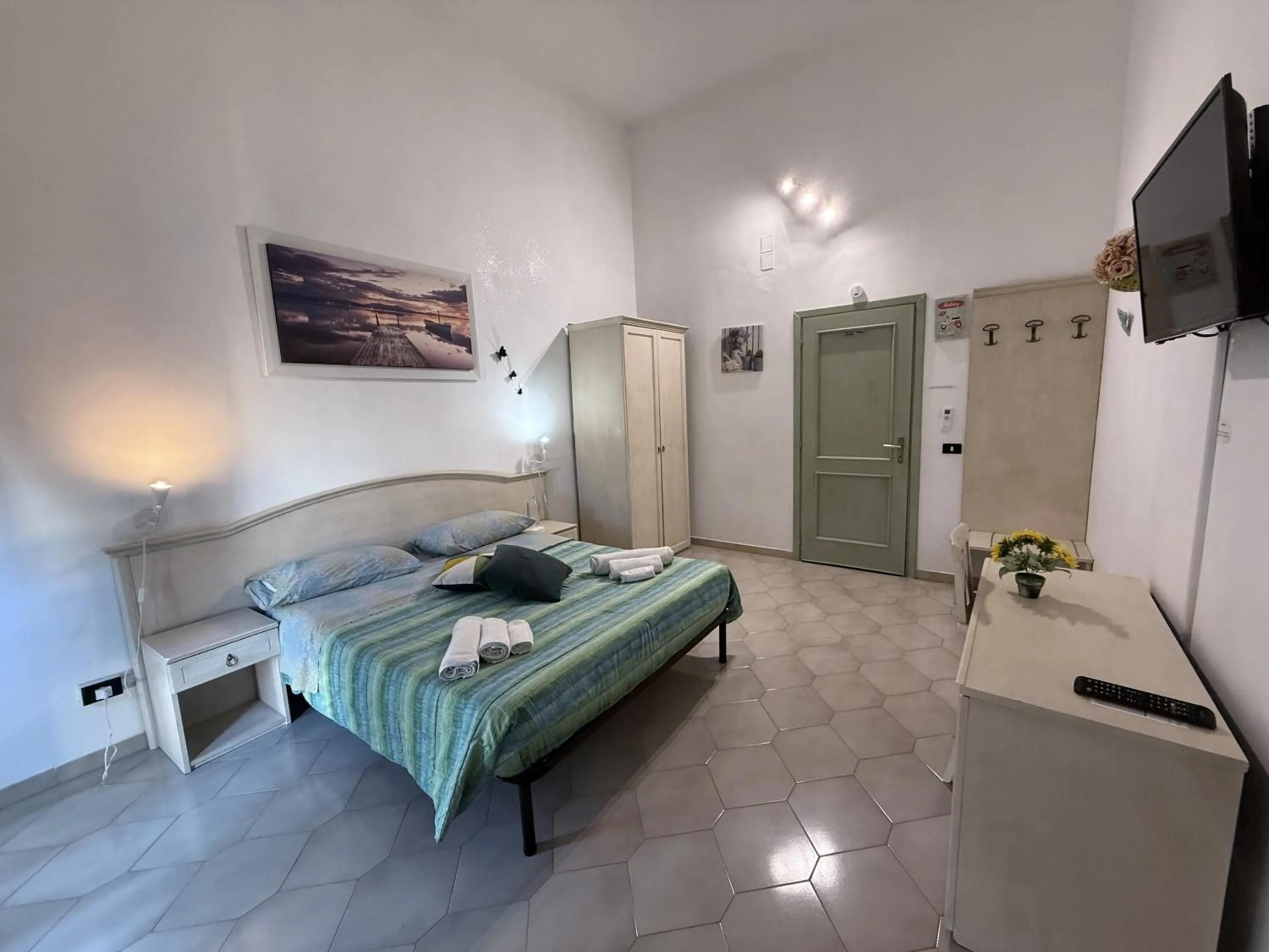 Bed in Bed and Breakfast Station