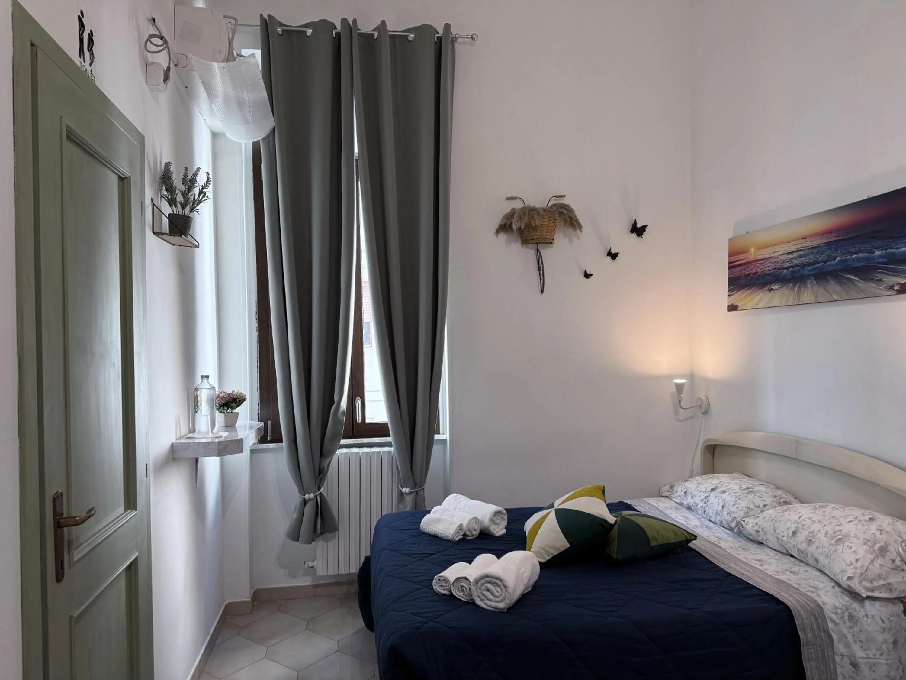 Bed in Bed and Breakfast Station