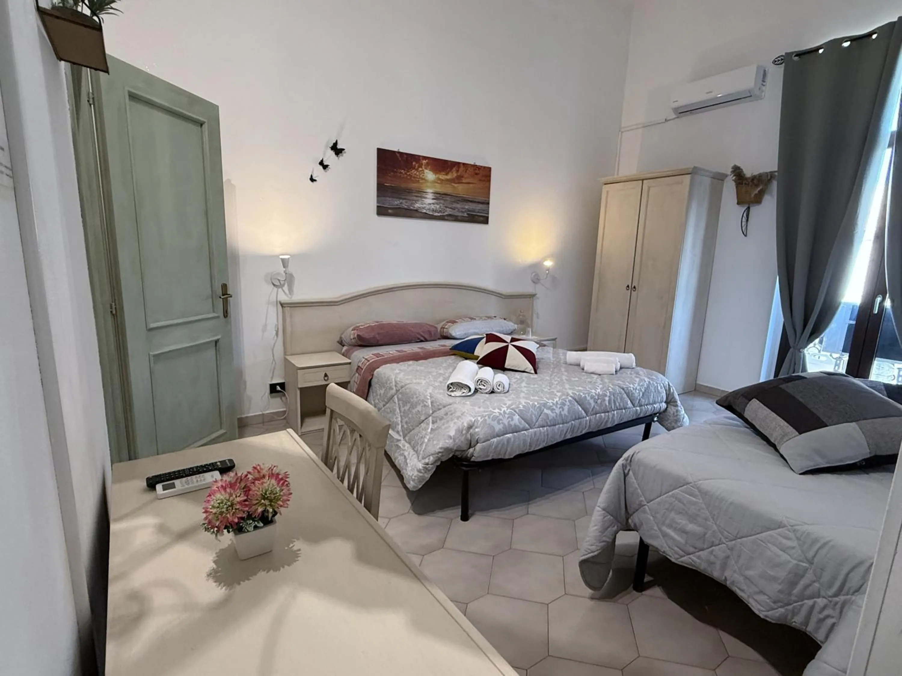 Bed in Bed and Breakfast Station