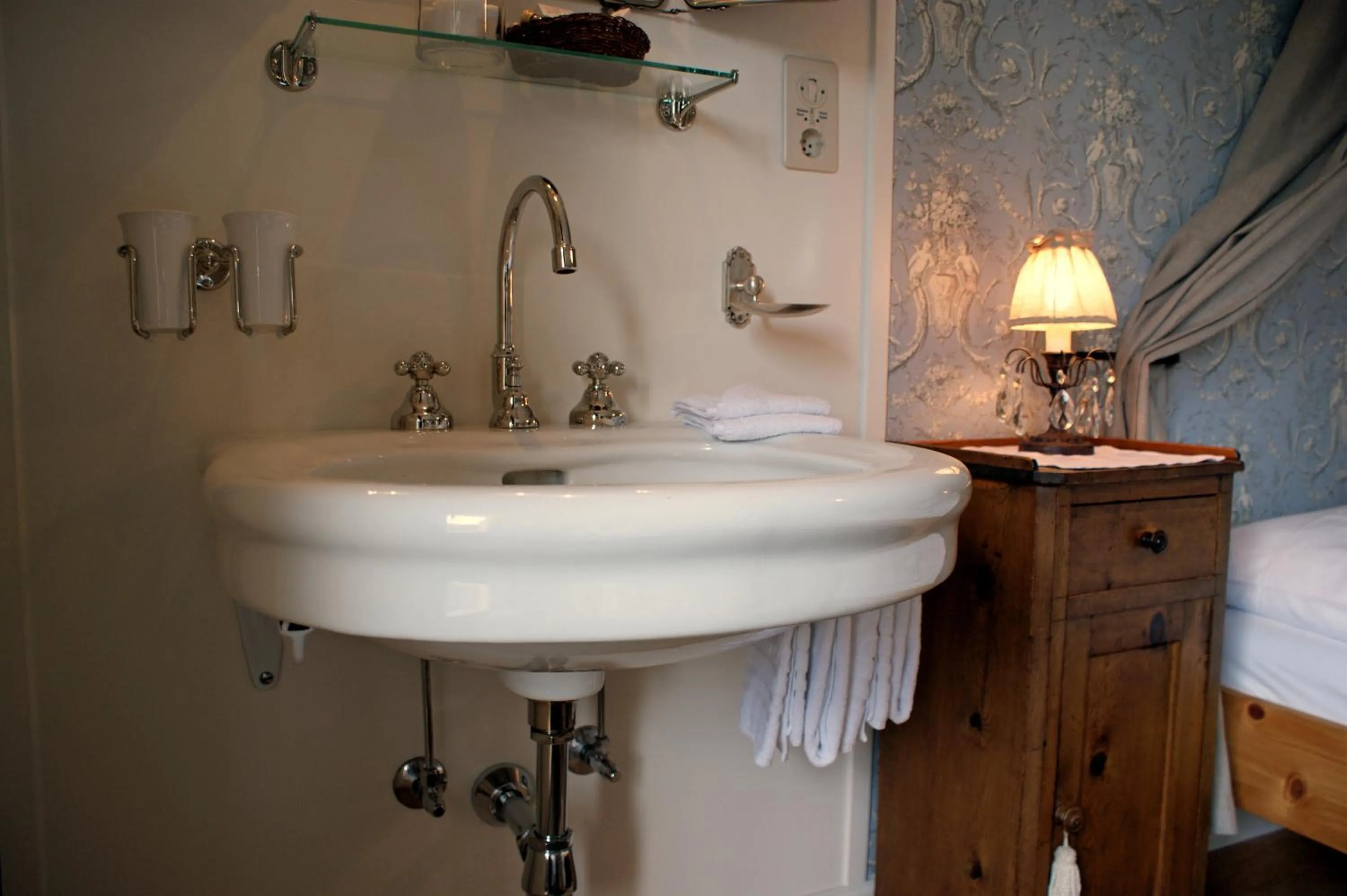 Bathroom in Hôtel Bella Tola & SPA
