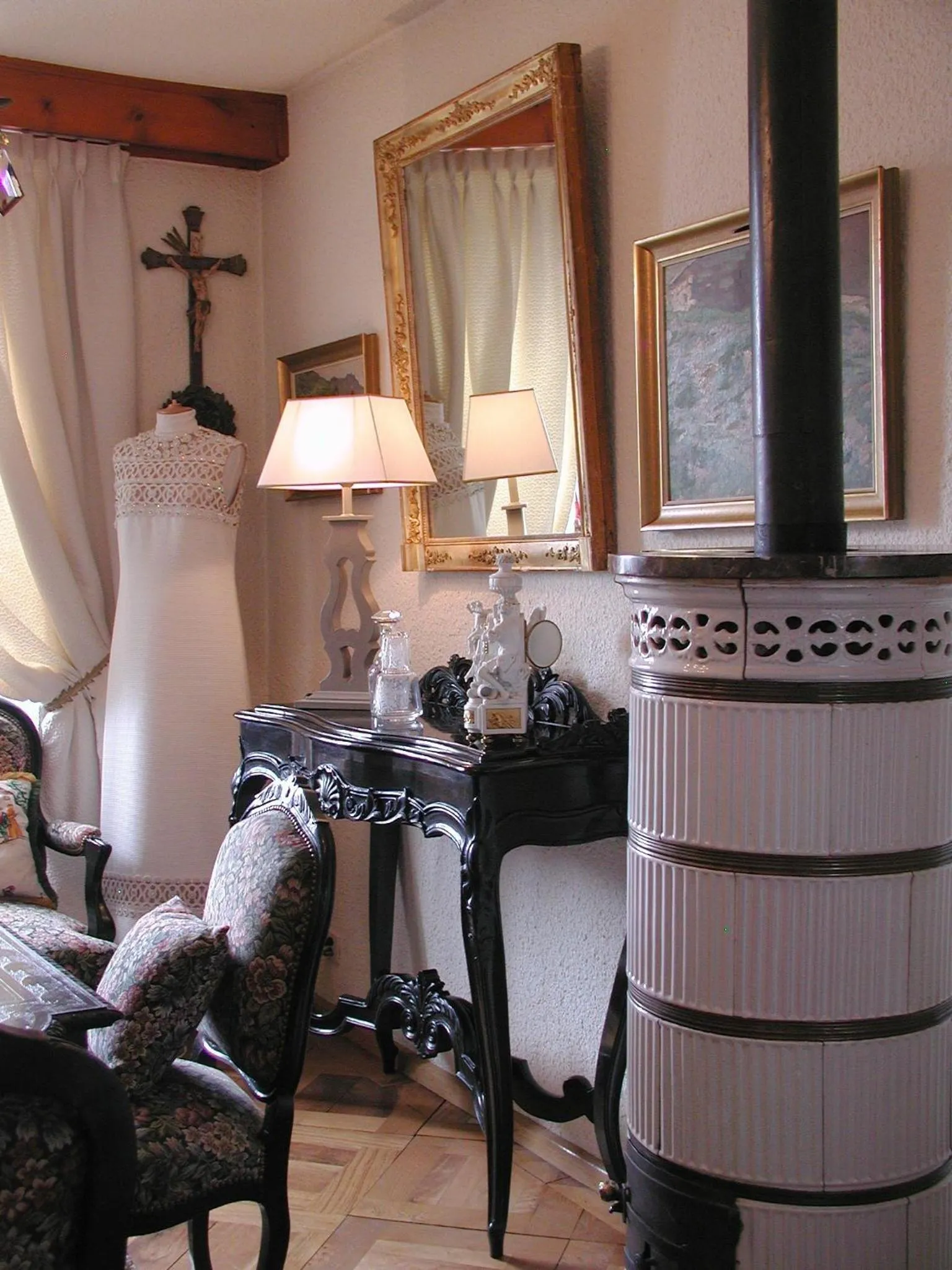 Lobby or reception in Hôtel Bella Tola & SPA