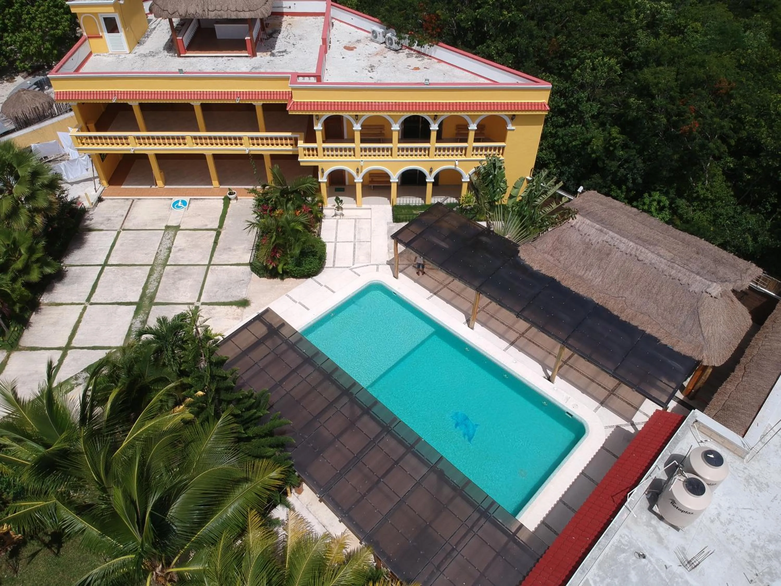 Bird's eye view in Hotel Scarlette