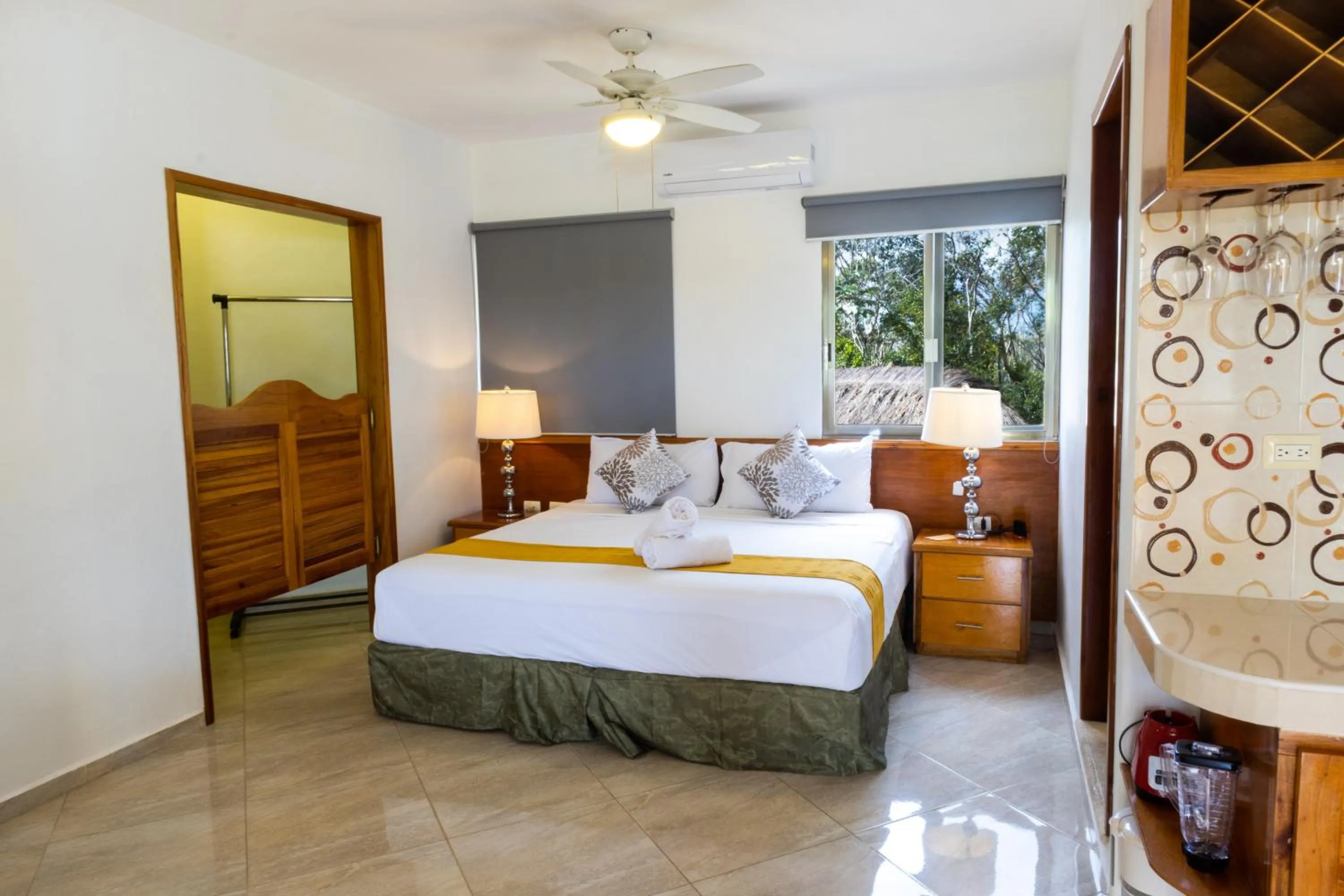 Bed in Hotel Scarlette