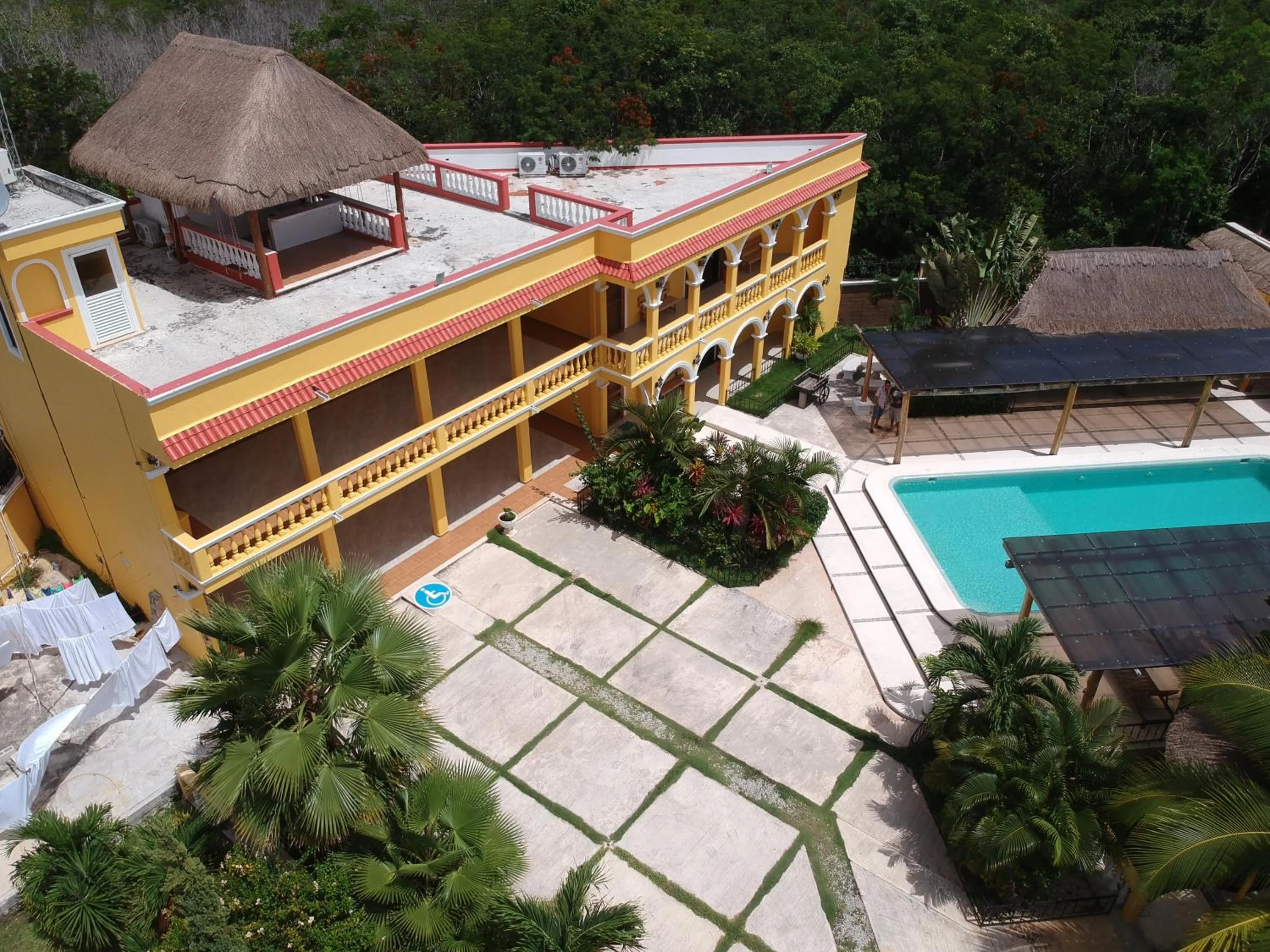 Bird's eye view in Hotel Scarlette