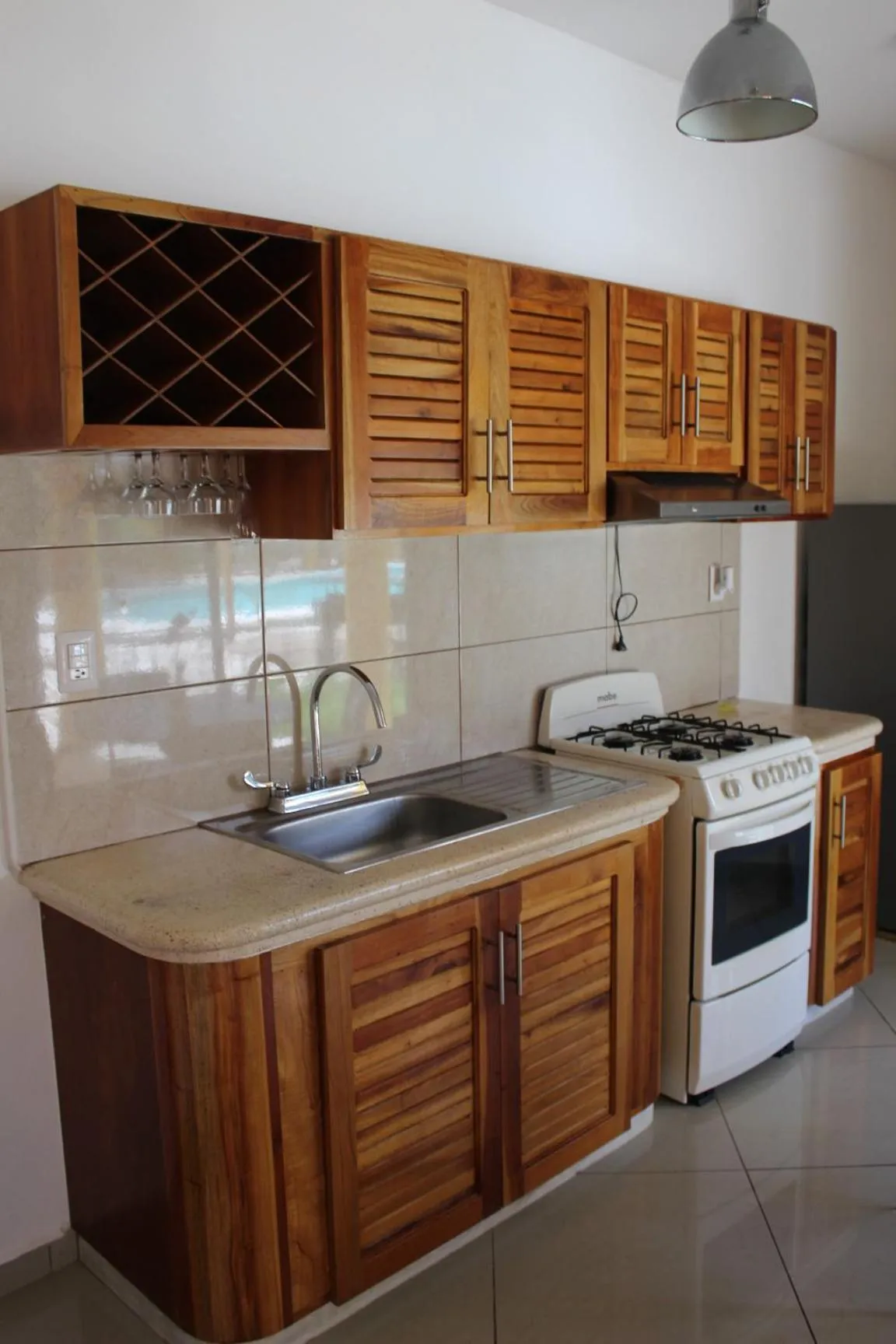 Kitchen or kitchenette in Hotel Scarlette