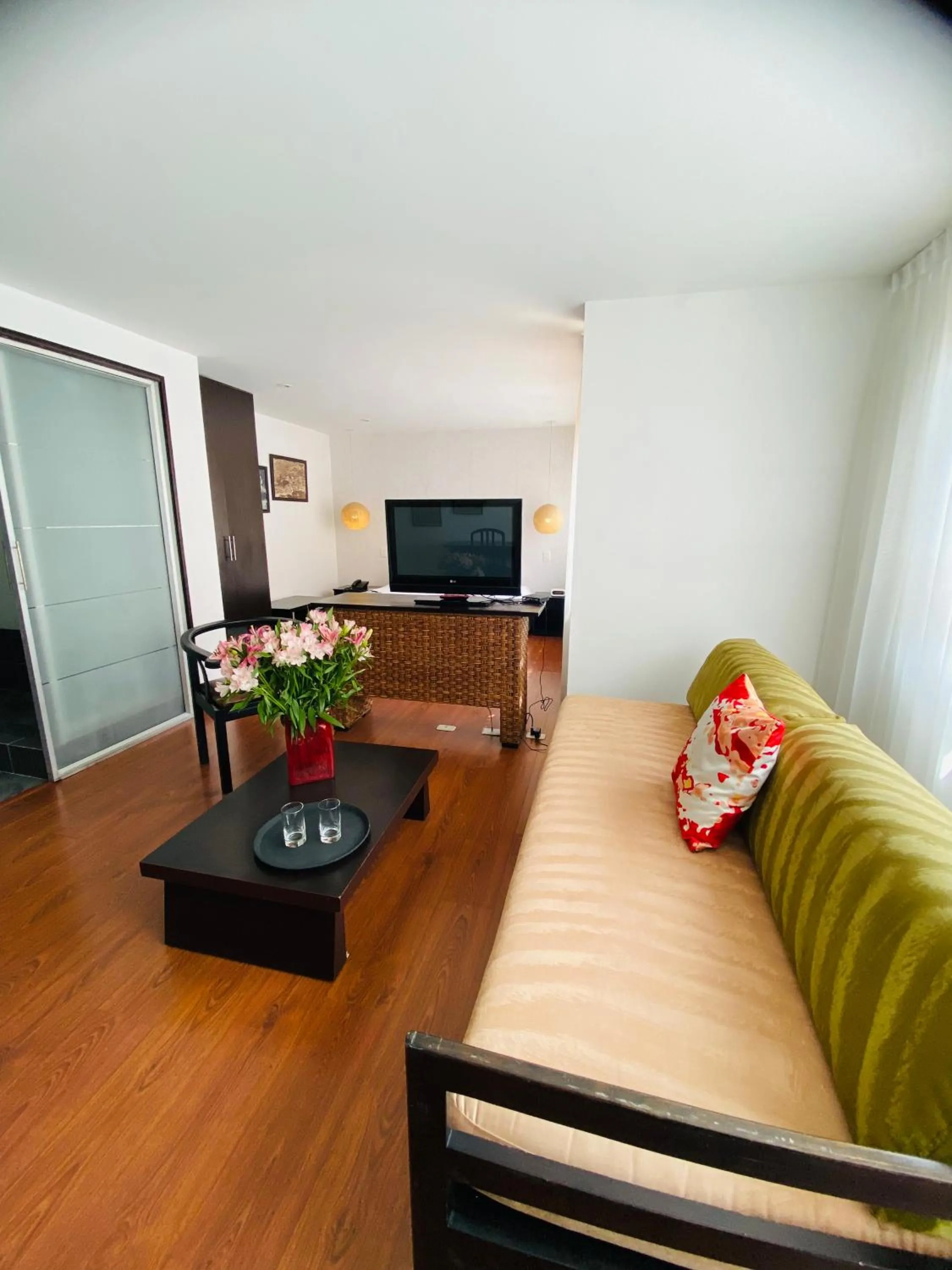 Living room in Hotel Retiro 84 by MIJ