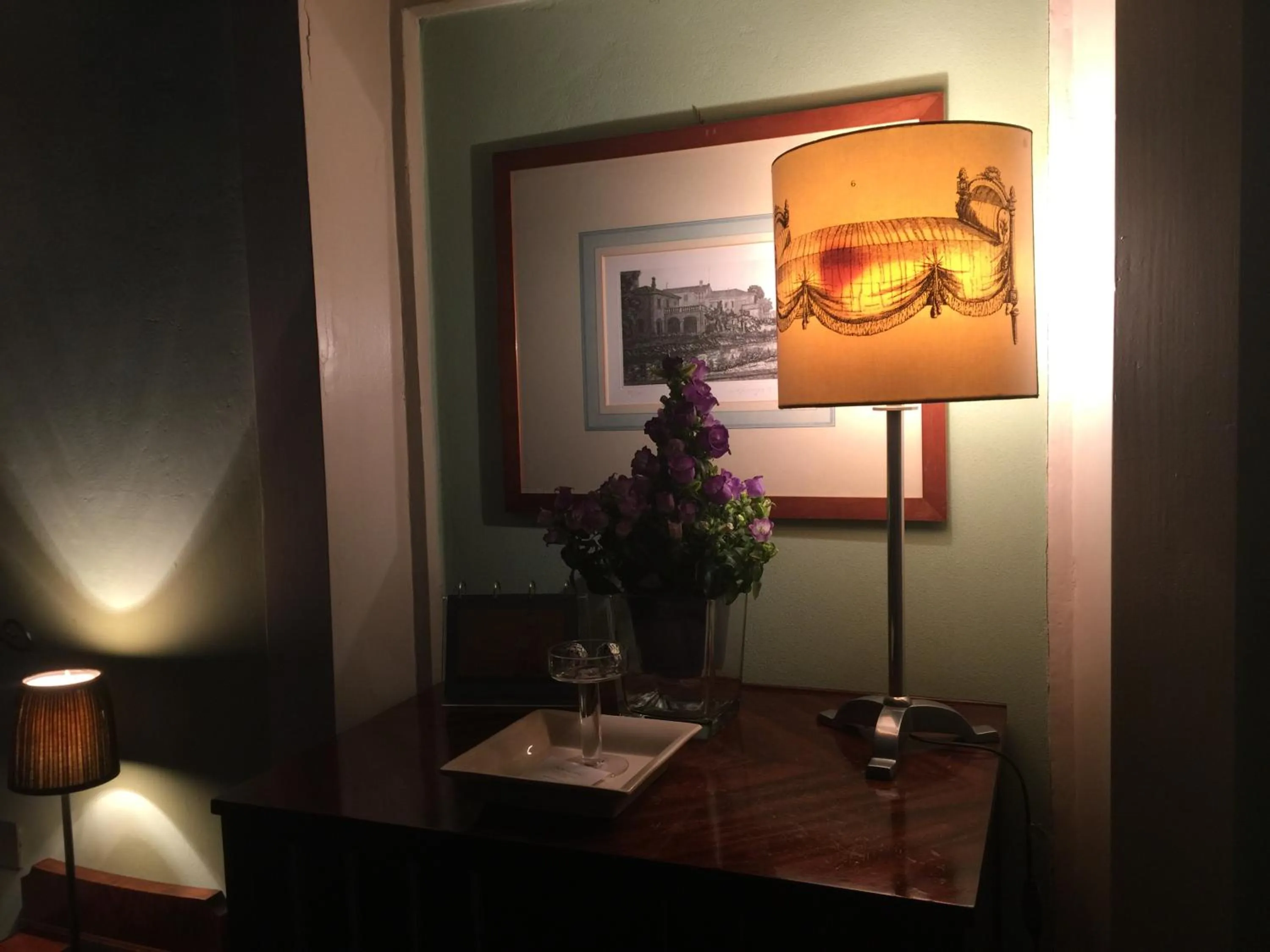 Decorative detail in Alberghino B&B