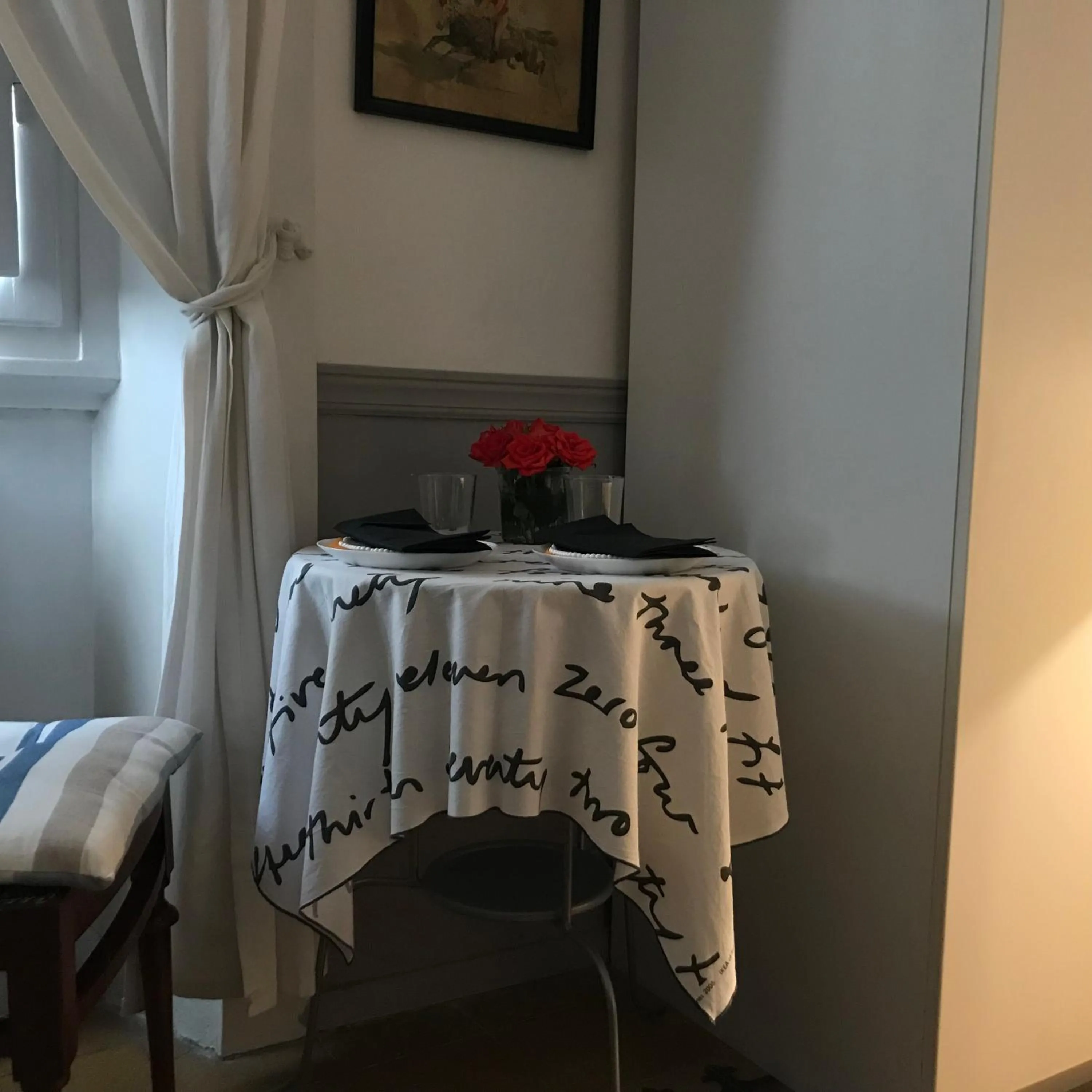 Decorative detail, Bed in Alberghino B&B