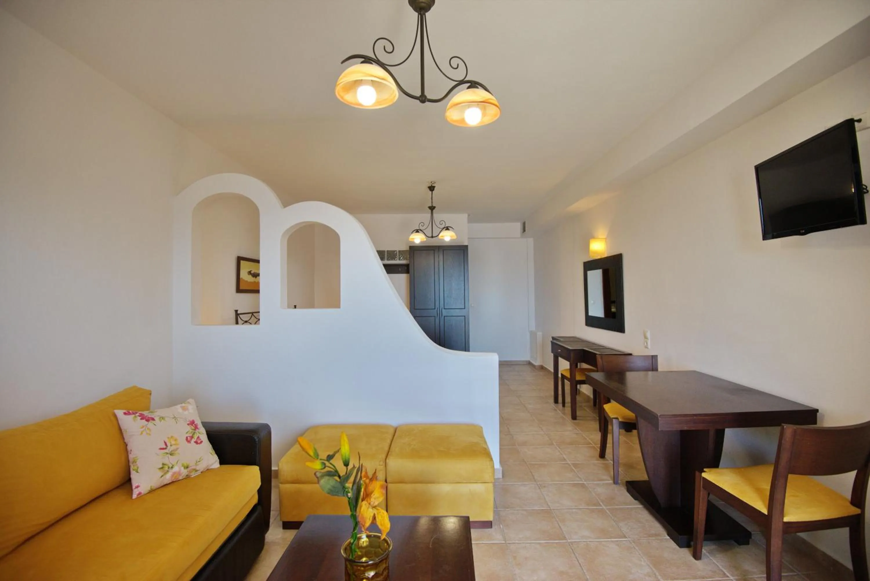 Seating area in Yalis Hotel