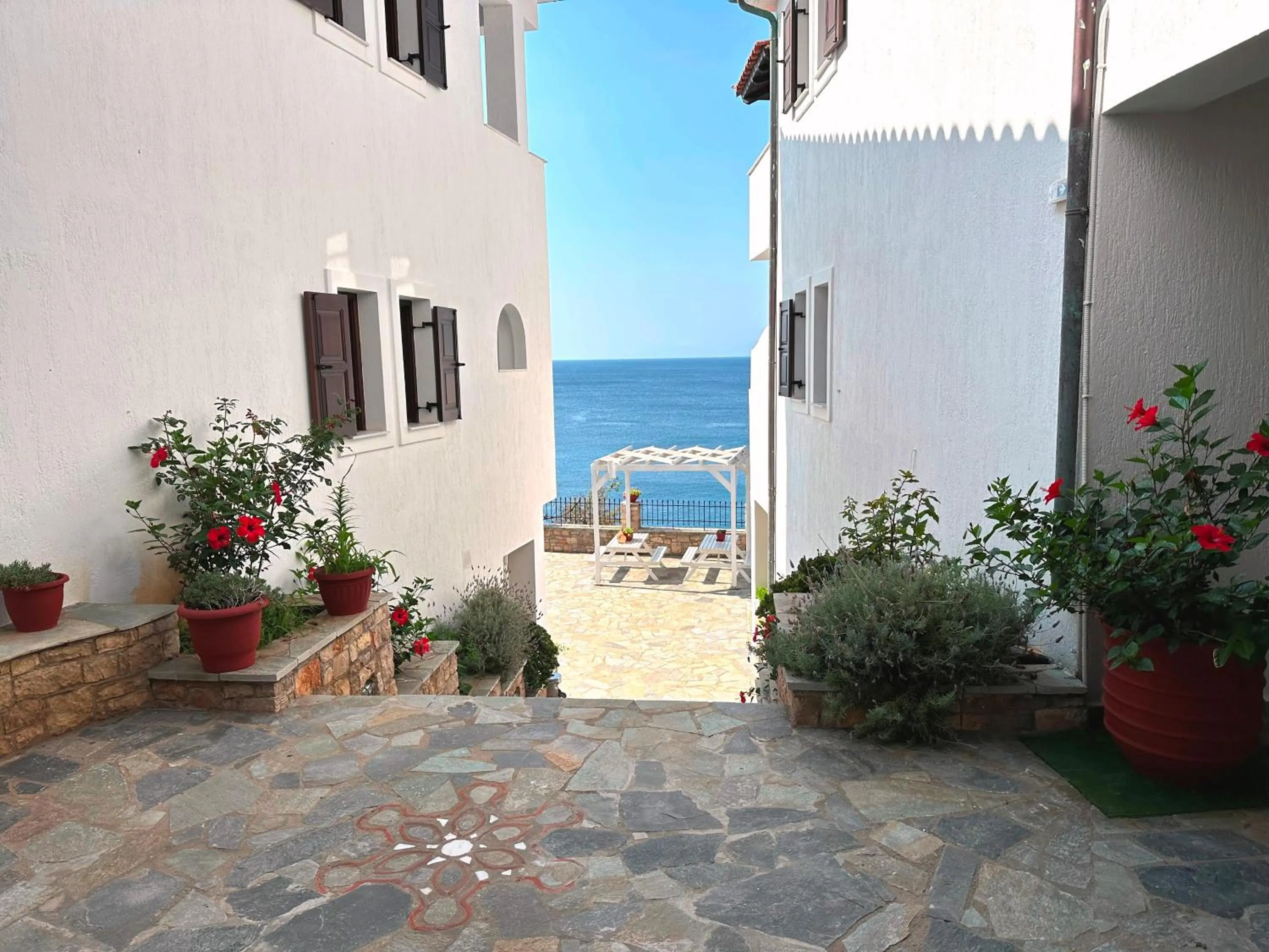 Garden view in Yalis Hotel