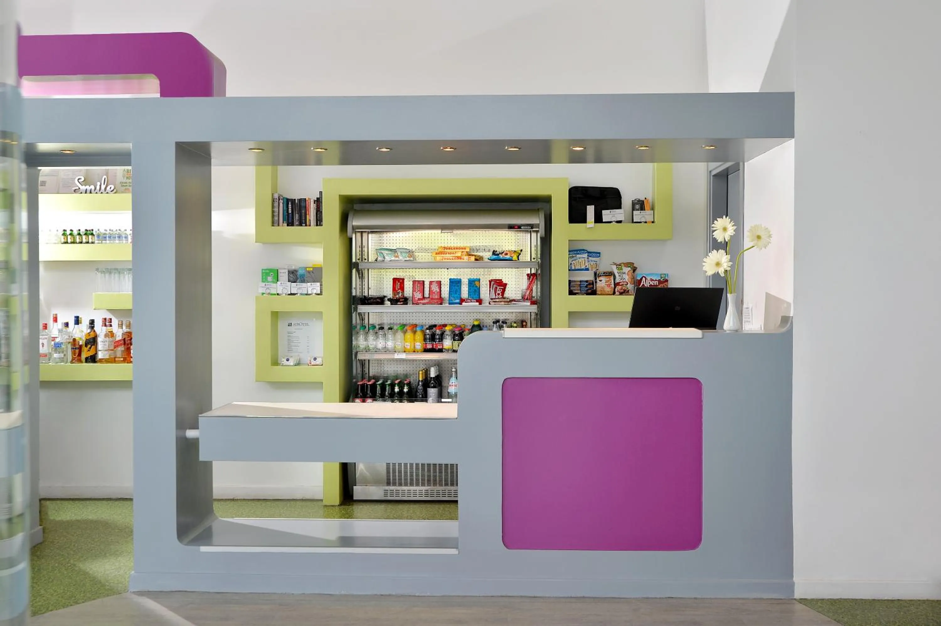 Lobby or reception in Airotel Patras Smart Hotel