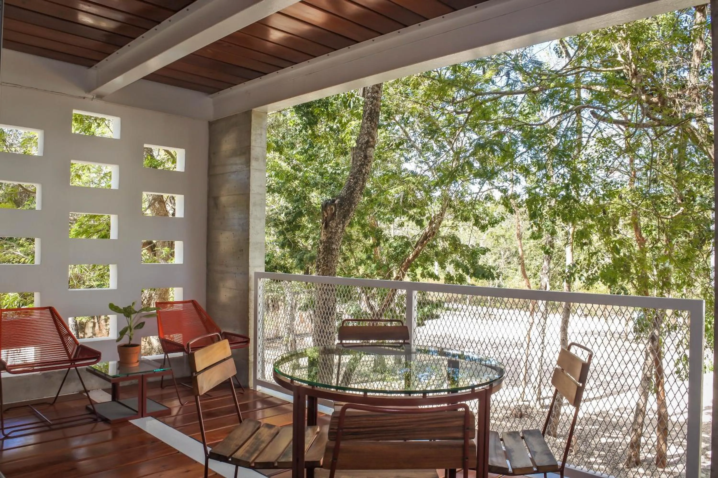 Balcony/Terrace in Casa de Piedra Tulum