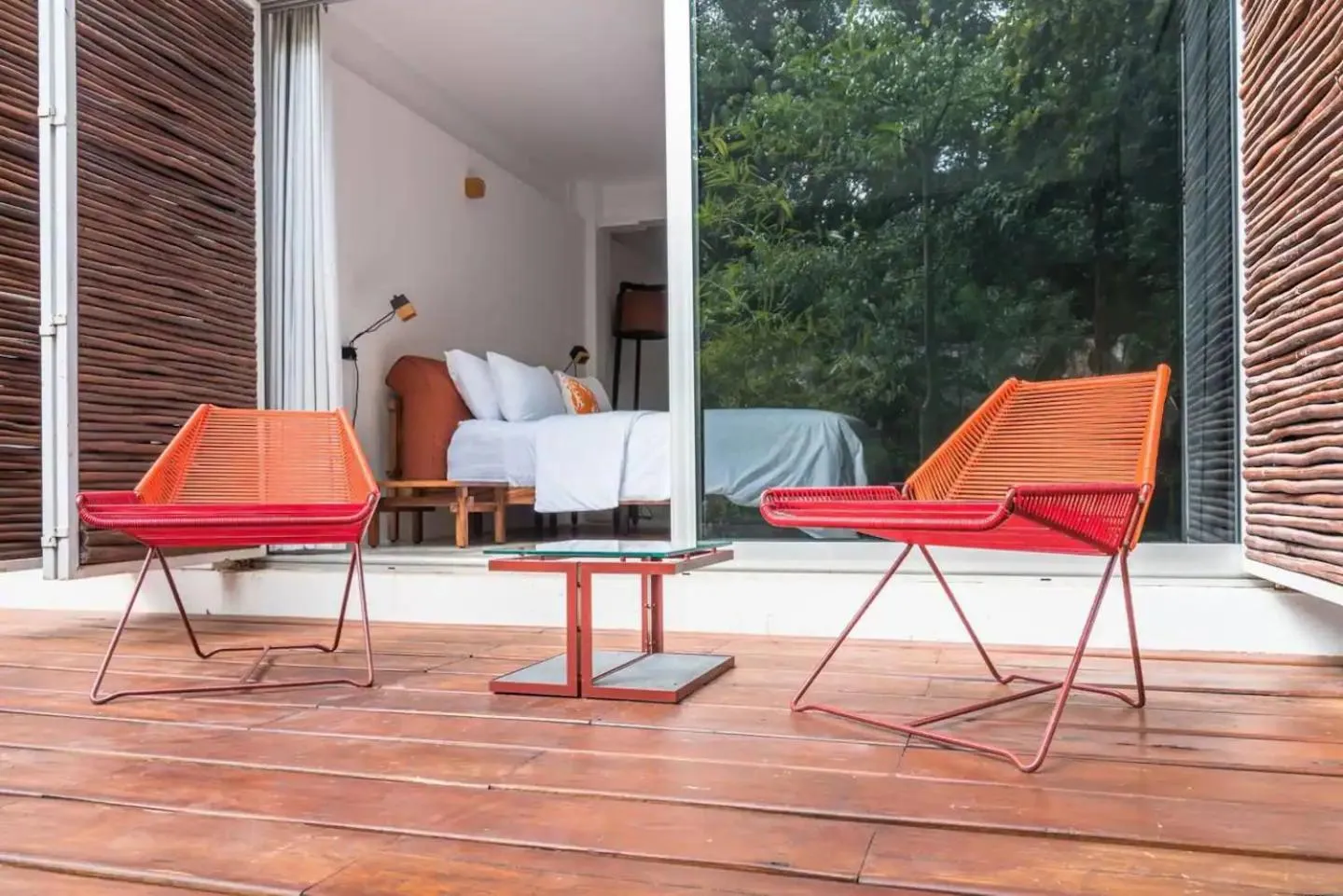 Balcony/Terrace in Casa de Piedra Tulum