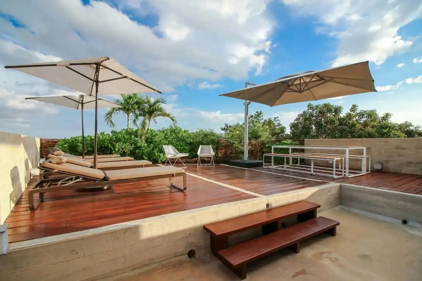 Balcony/Terrace in Casa de Piedra Tulum