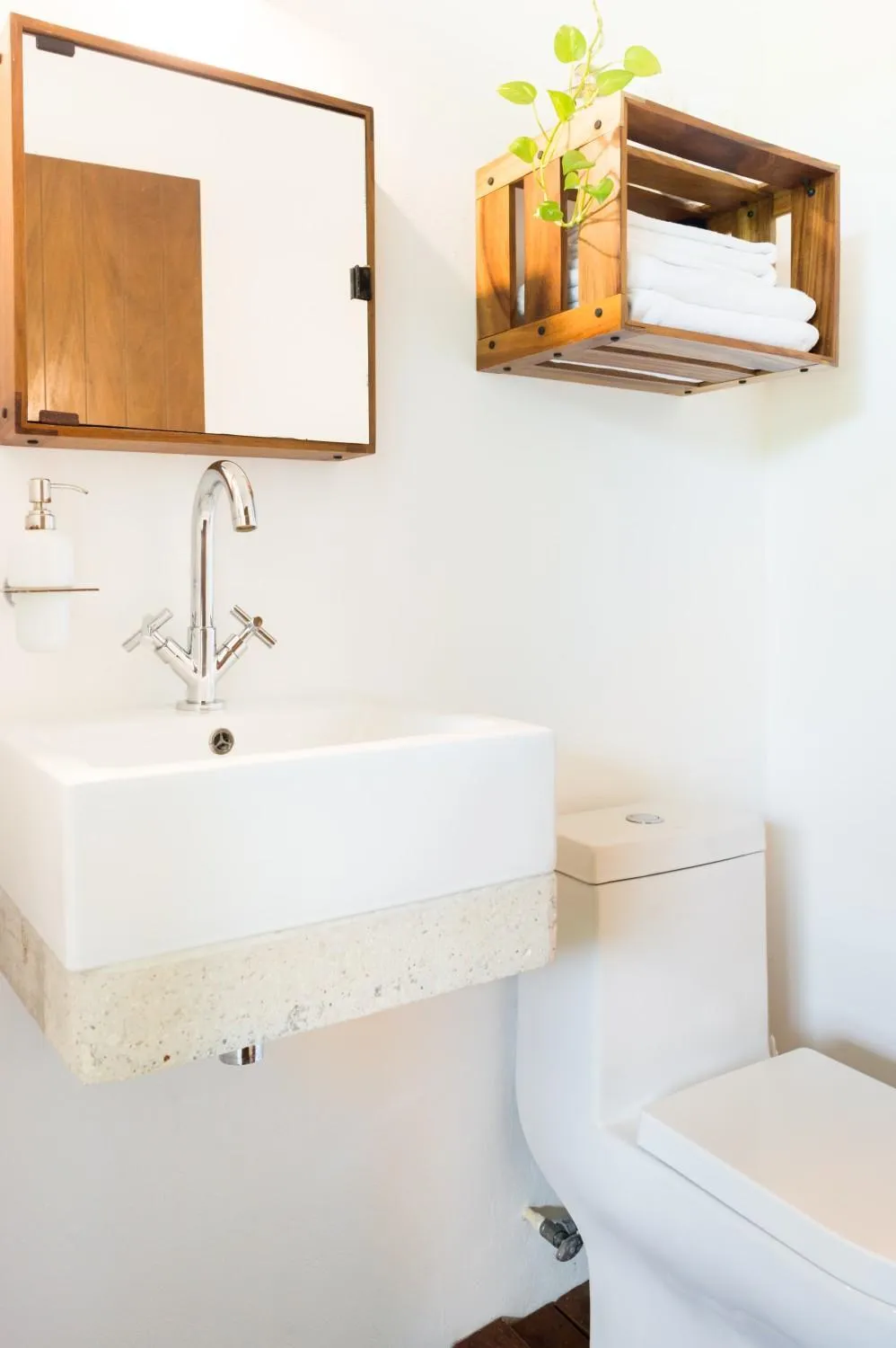 Bathroom in Casa de Piedra Tulum