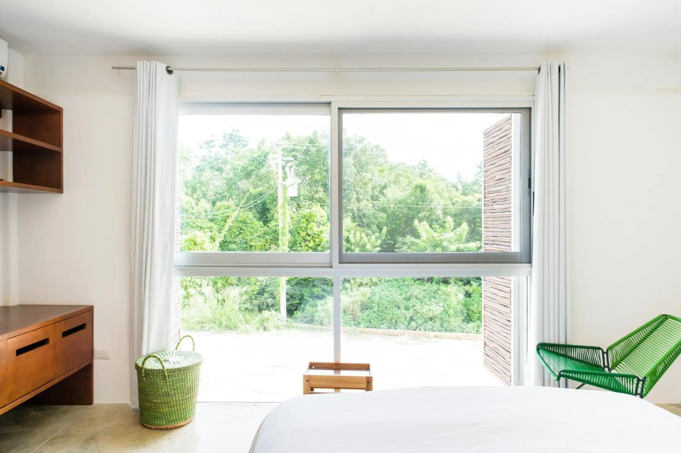 Bedroom, Bed in Casa de Piedra Tulum